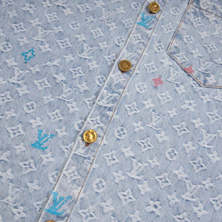 Louis Vuitton Monogram Short-Sleeved Shirt  - EUR FASHION