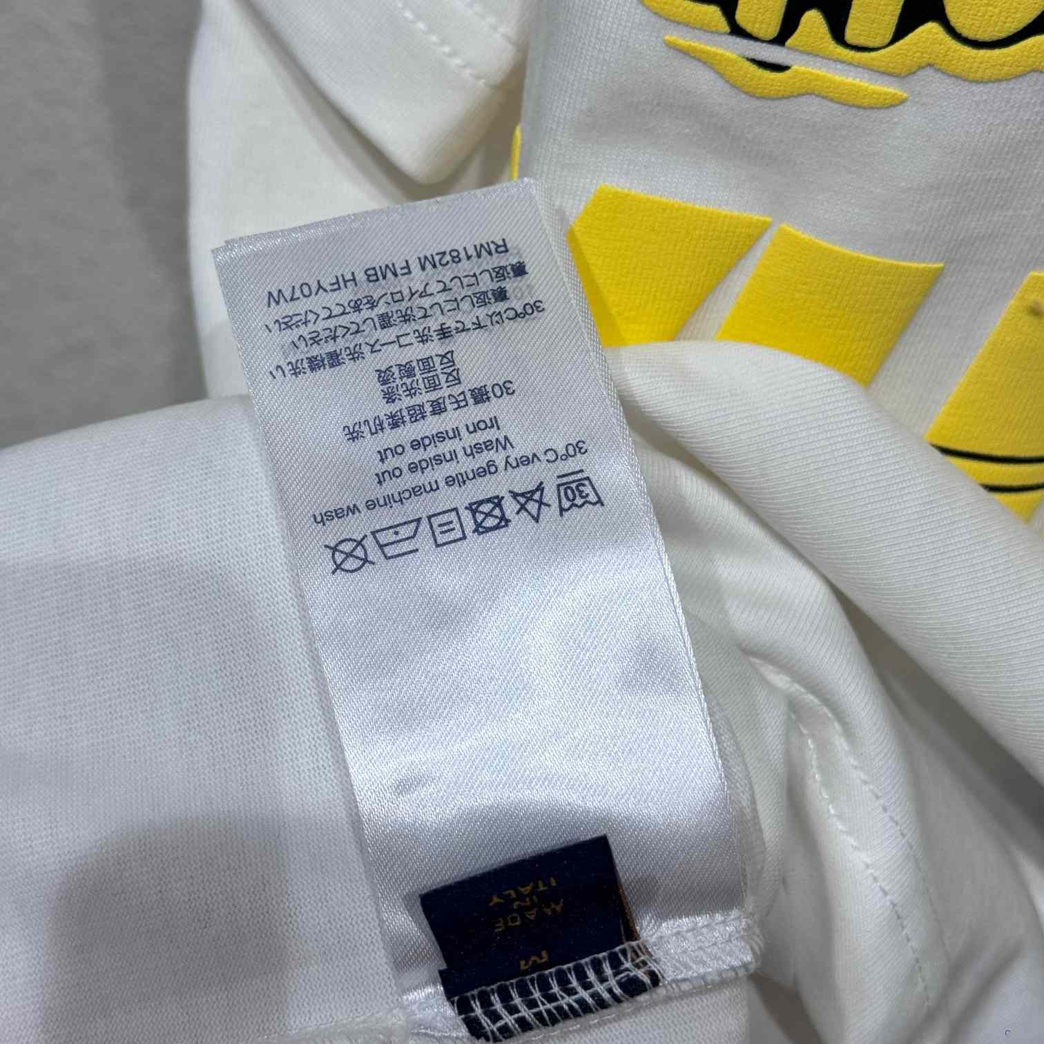 Louis Vuitton Short-Sleeved Cotton Crewneck    - EUR FASHION
