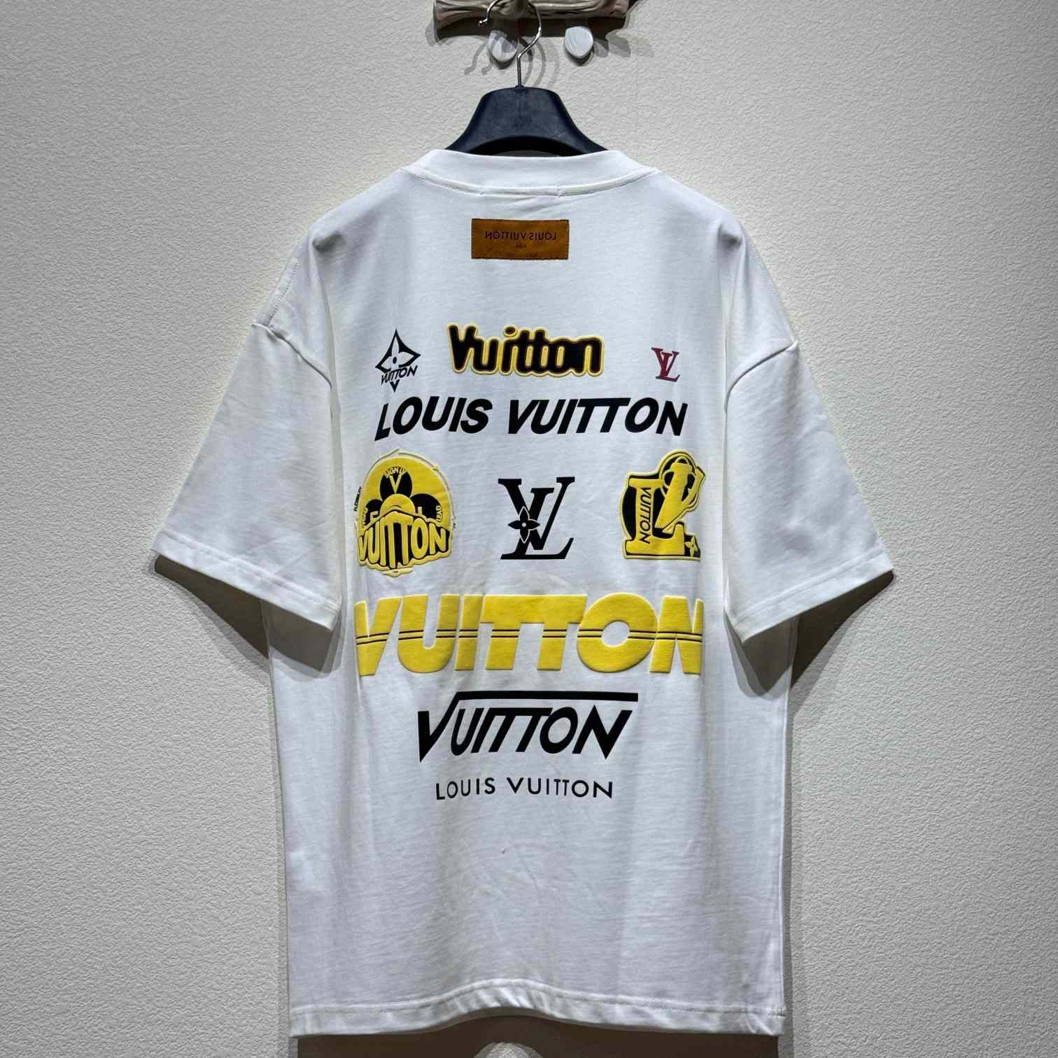 Louis Vuitton Short-Sleeved Cotton Crewneck    - EUR FASHION