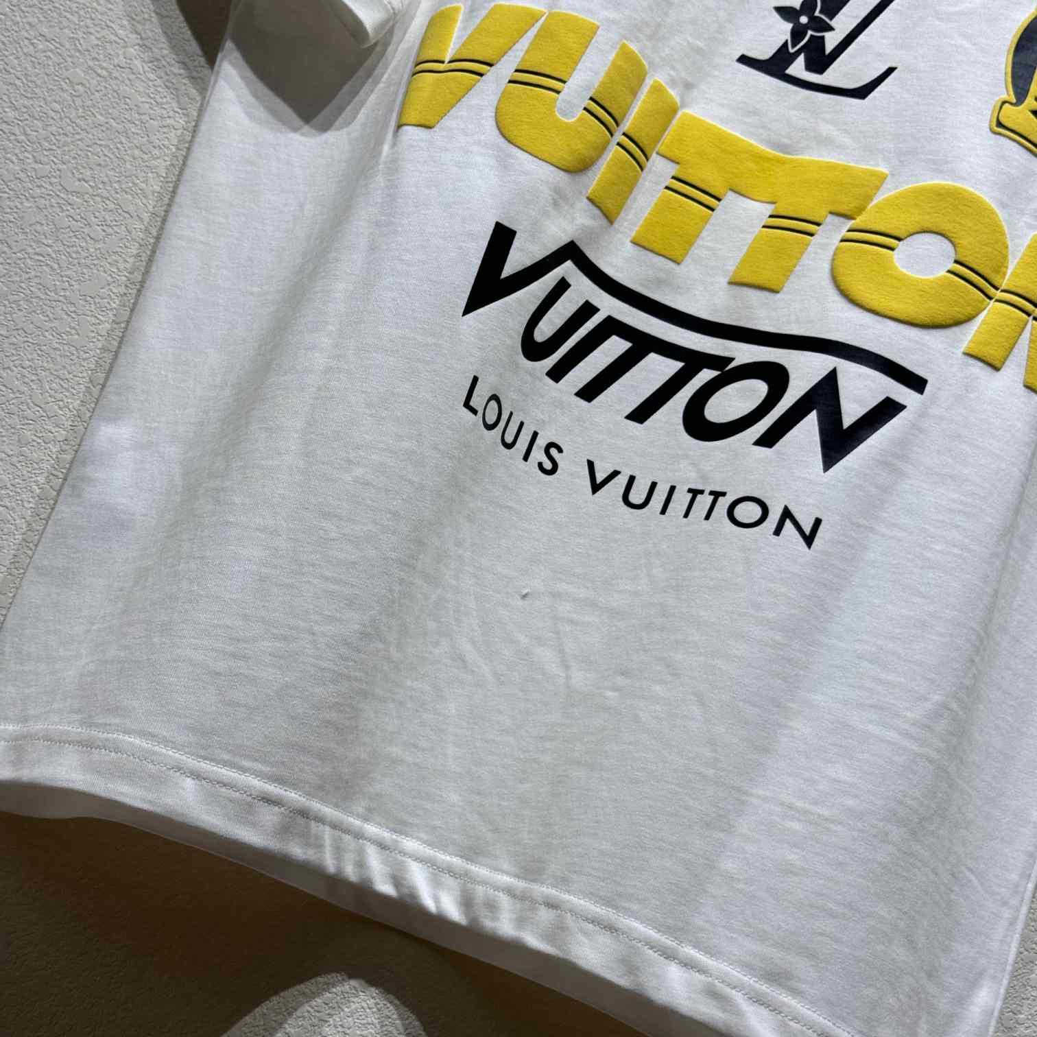 Louis Vuitton Short-Sleeved Cotton Crewneck    - EUR FASHION