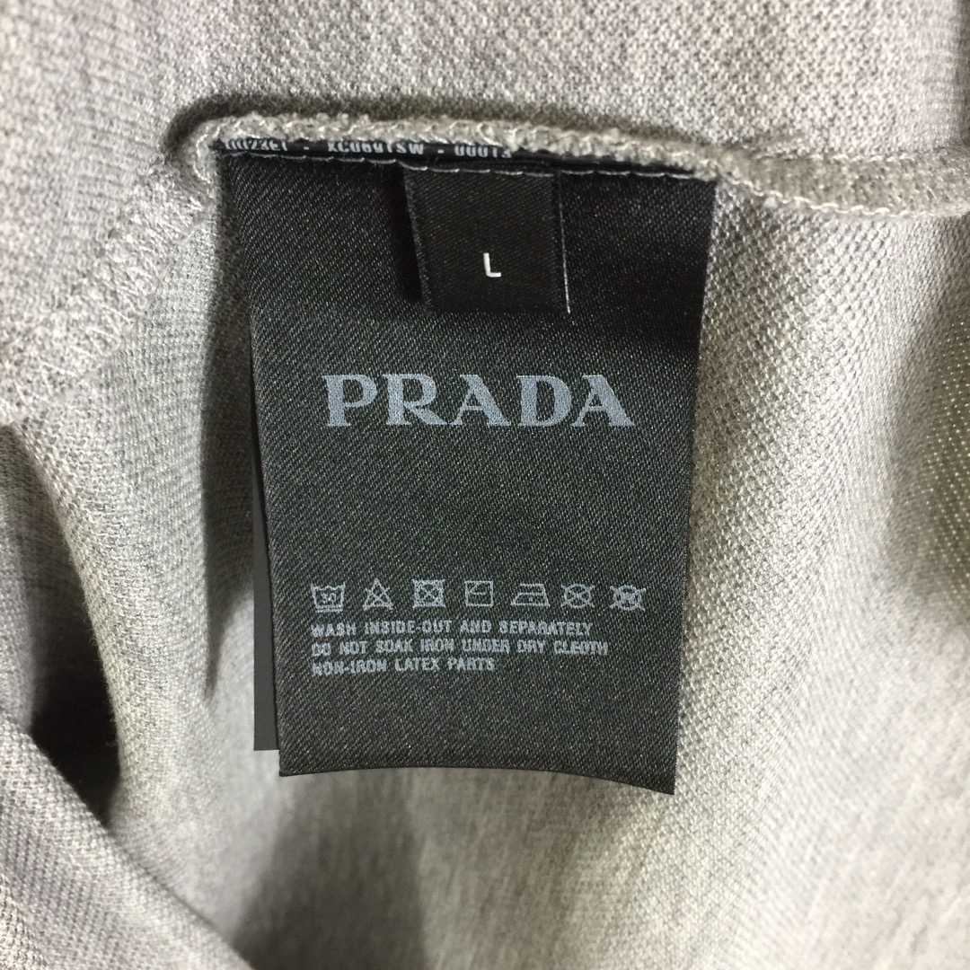 Prada Logo Cotton Polo Shirt - EUR FASHION