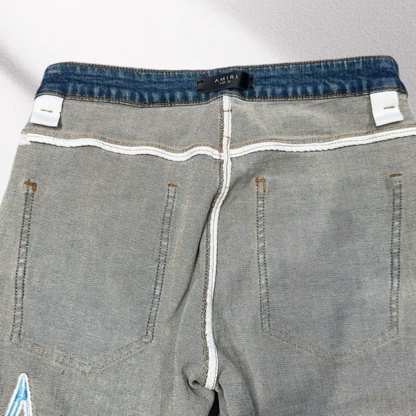 Amiri Denim Shorts     8007 - EUR FASHION