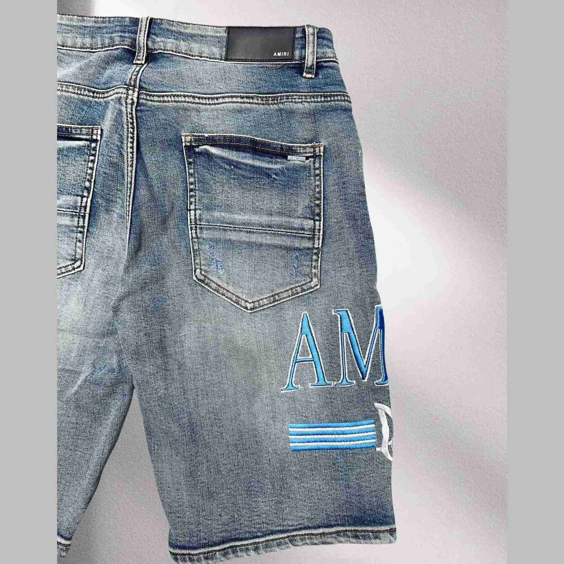 Amiri Denim Shorts     8007 - EUR FASHION