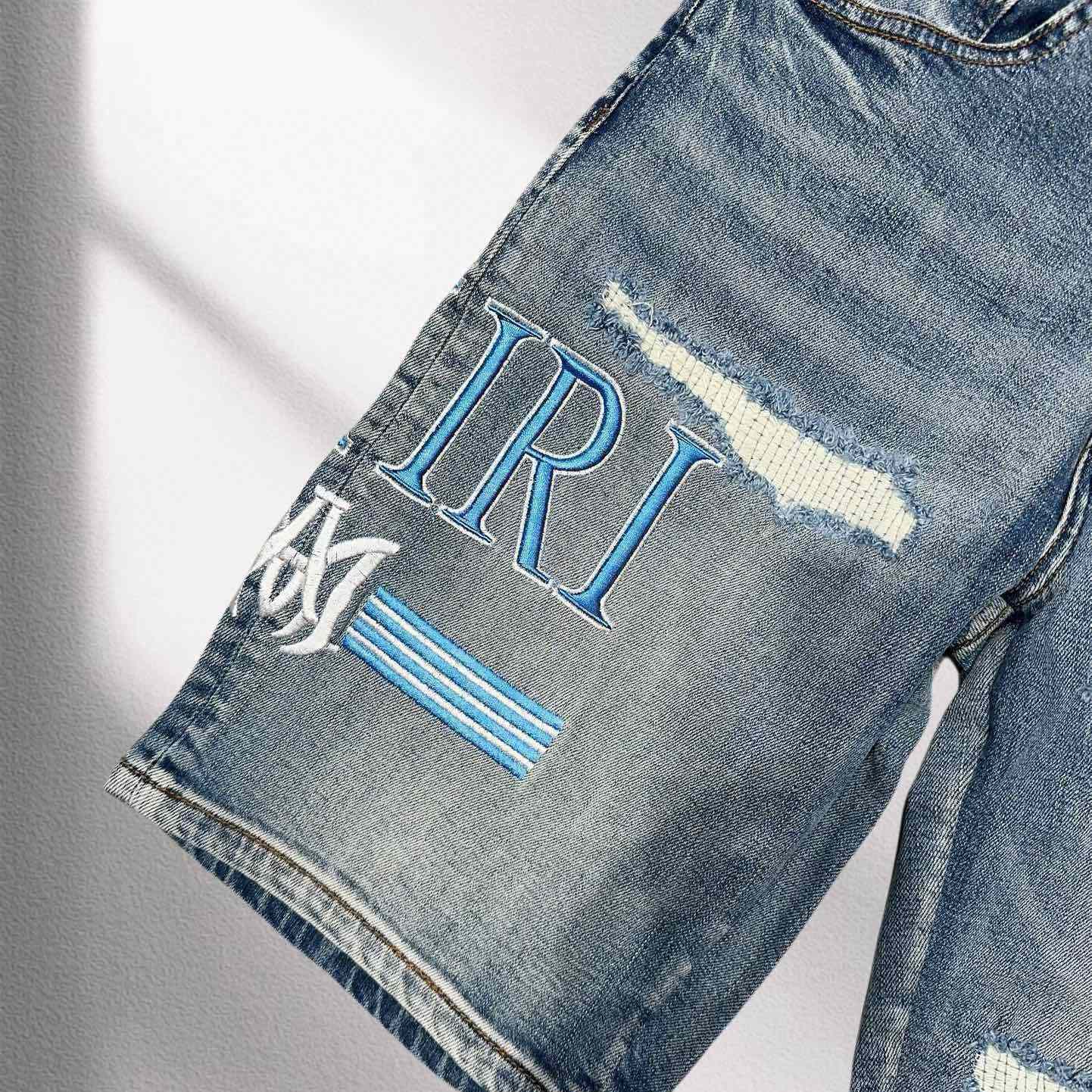 Amiri Denim Shorts     8007 - EUR FASHION
