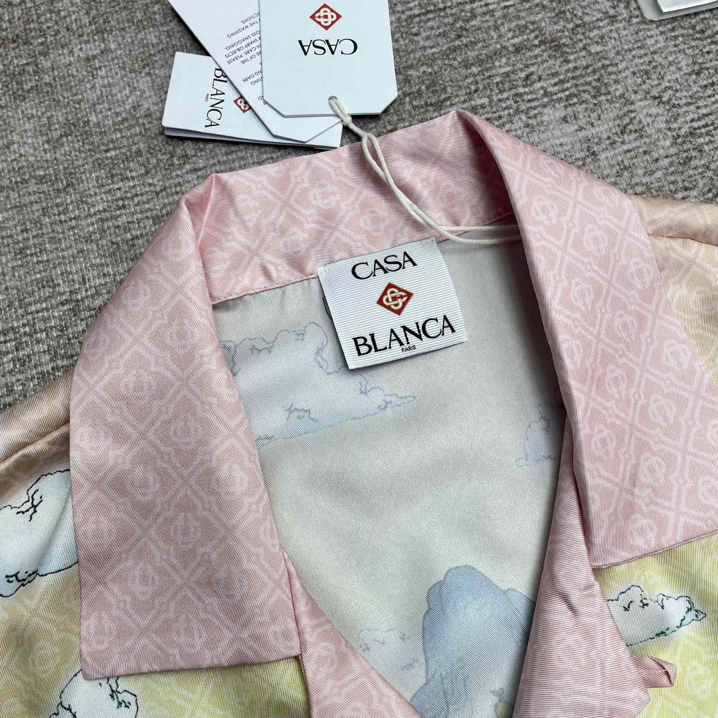 Casablanca The Road To Knowledge Shirt   CA3527 - EUR FASHION