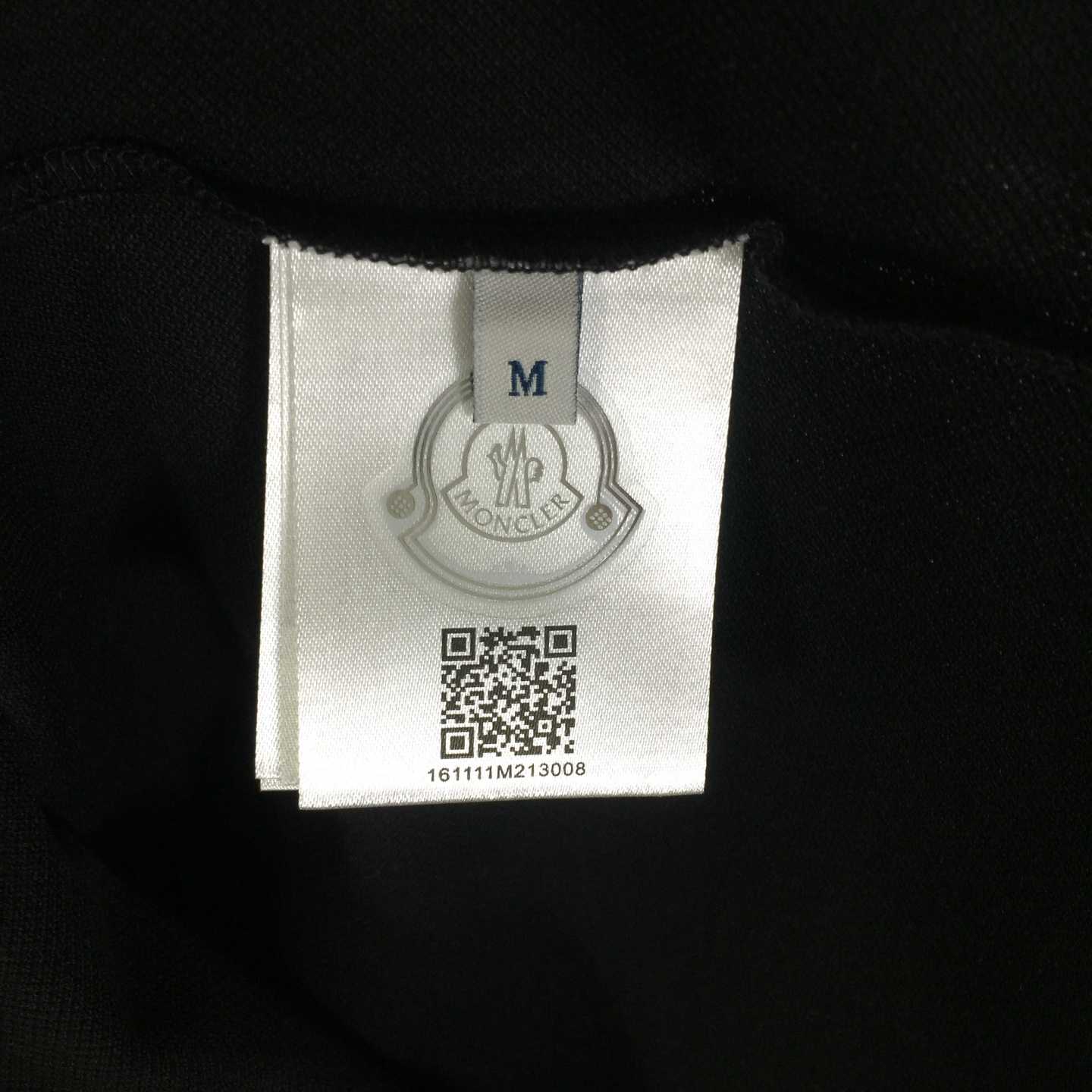 Moncler Black Striped Polo - EUR FASHION