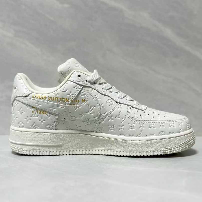 Louis Vuitton X Nike Air Force 1 Sneaker In White - EUR FASHION