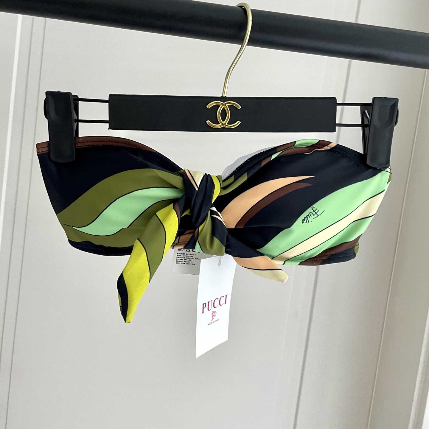 Pucci Iride-Print Crop Top And Leggings - EUR FASHION