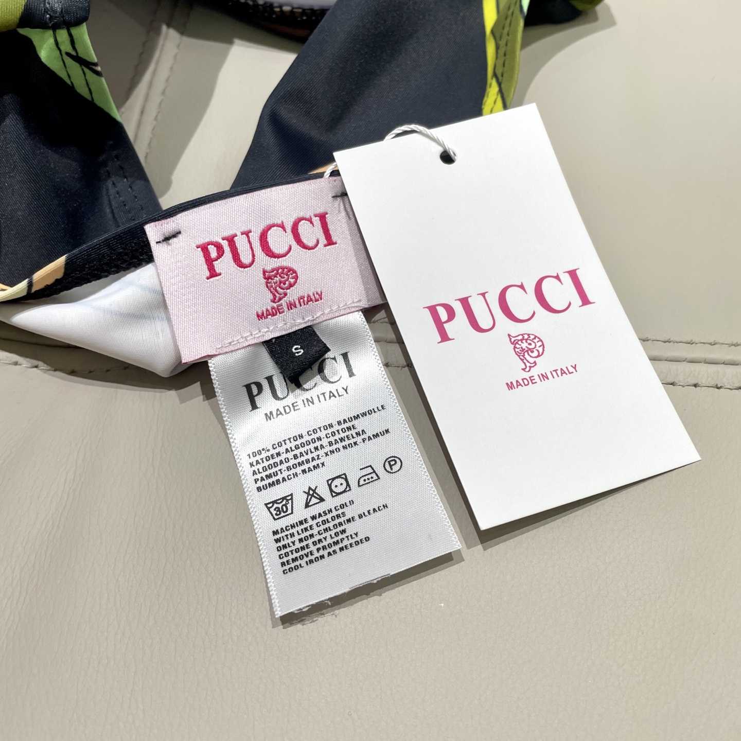 Pucci Iride-Print Crop Top And Leggings - EUR FASHION