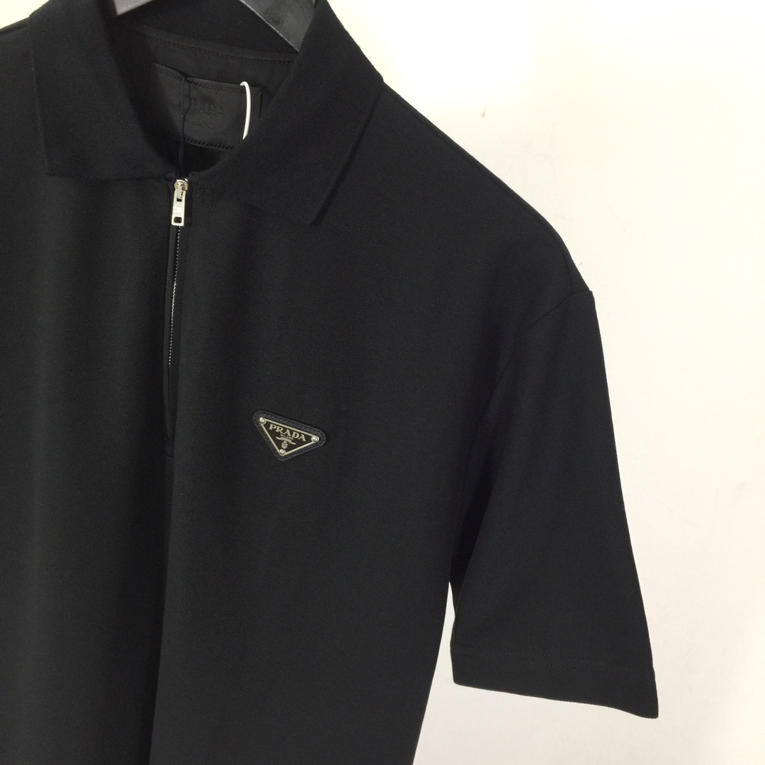 Prada Piqué Polo Shirt - EUR FASHION