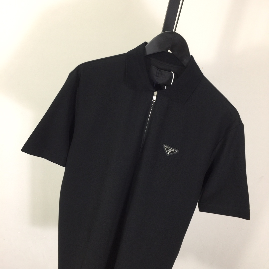 Prada Piqué Polo Shirt - EUR FASHION