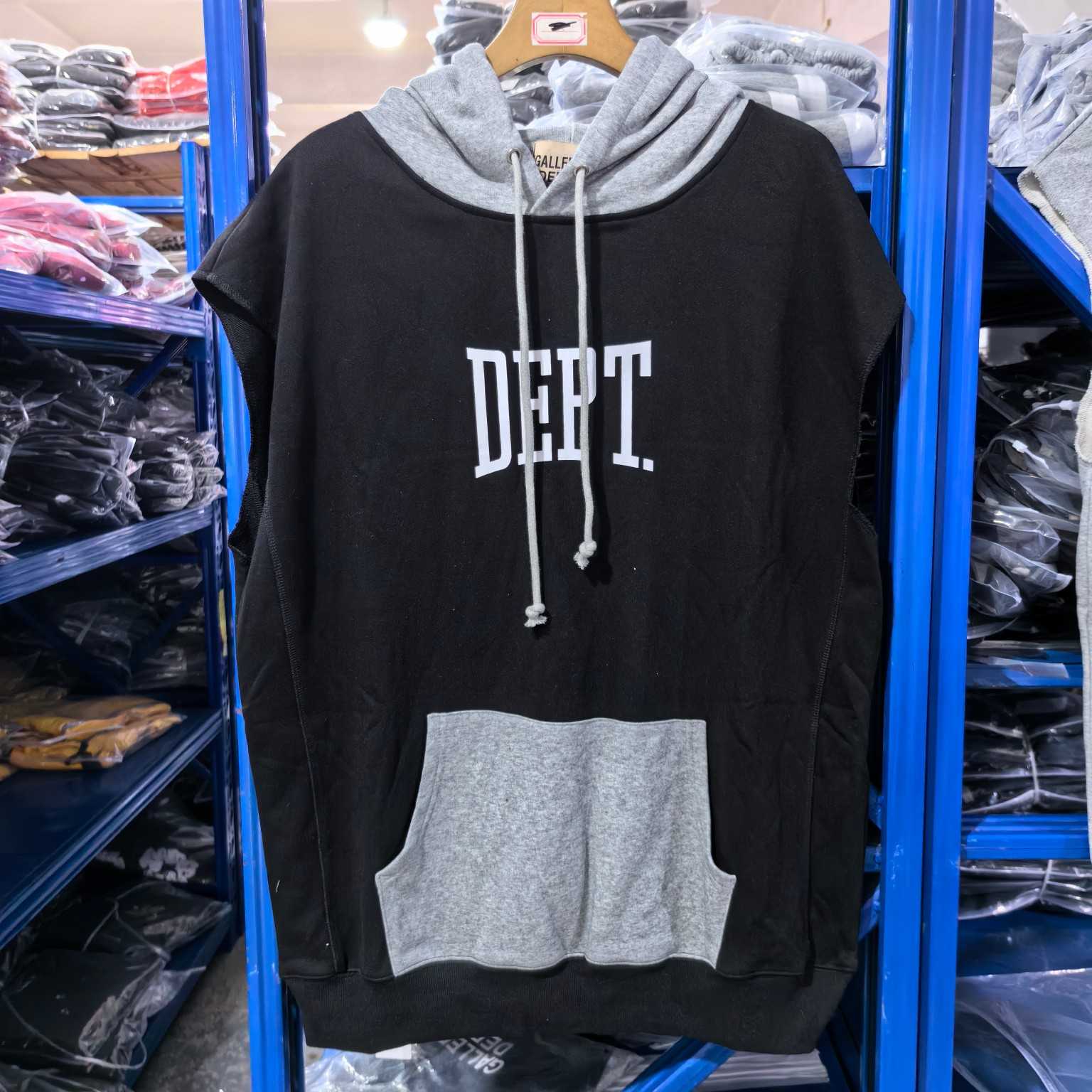 Gallery Dept. GYM Cut Off Hoodie - EUR FASHION