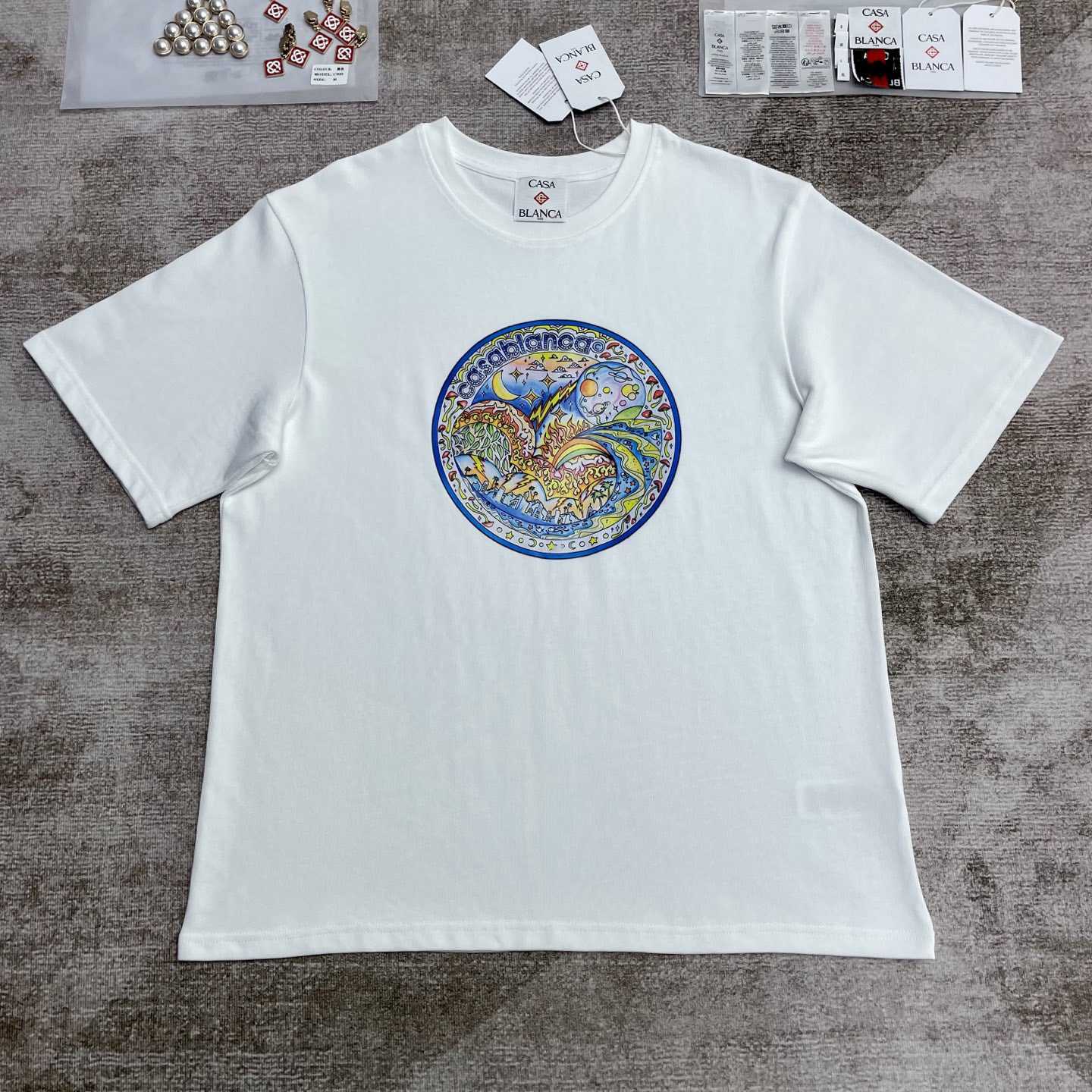 Casablanca The Four Elements T-shirt   C994 - EUR FASHION