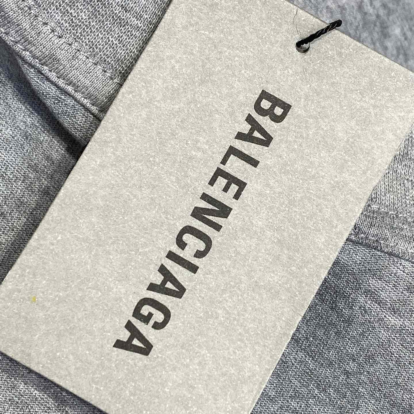 Balenciaga New Tape Type TR T-Shirt Medium Fit In Grey  - EUR FASHION