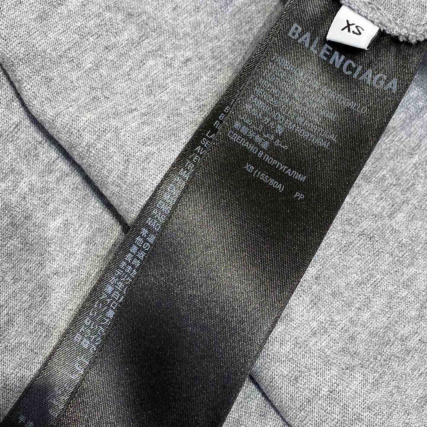 Balenciaga New Tape Type TR T-Shirt Medium Fit In Grey  - EUR FASHION