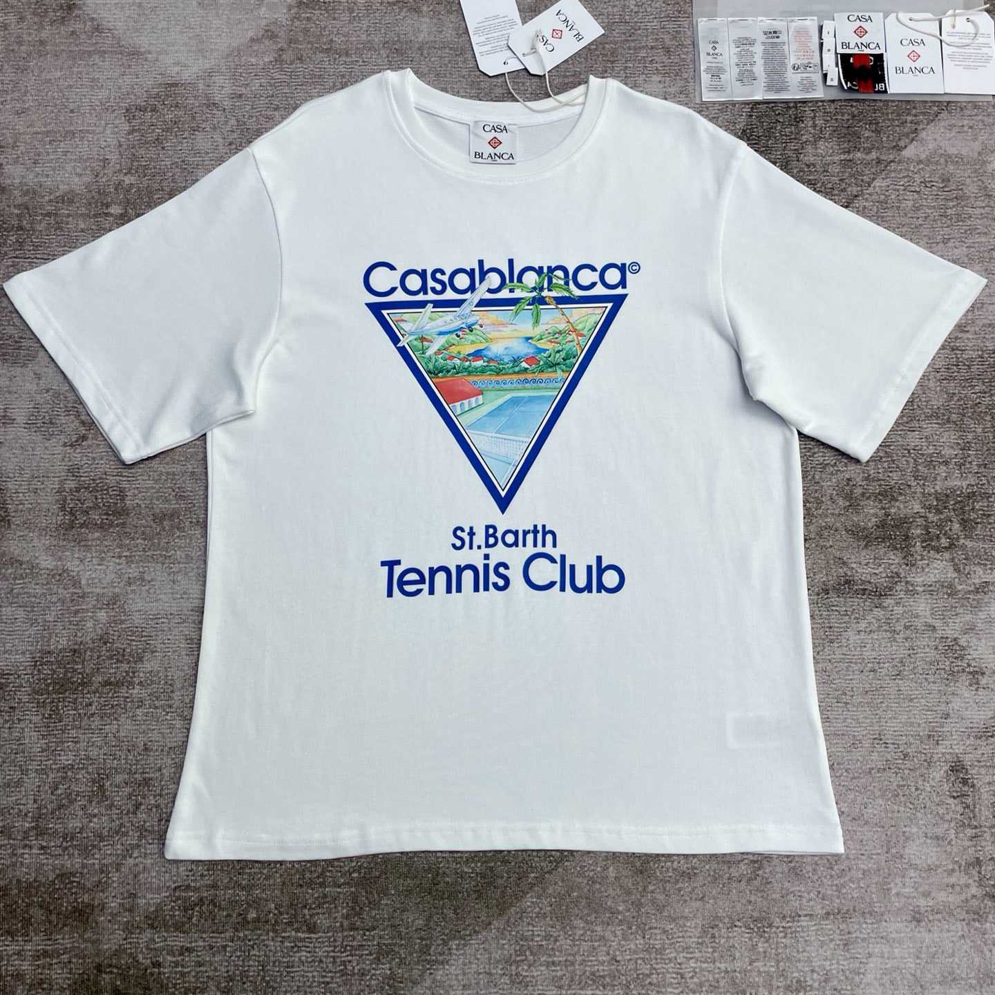 Casablanca Tennis Club Icon T-Shirt   C998 - EUR FASHION