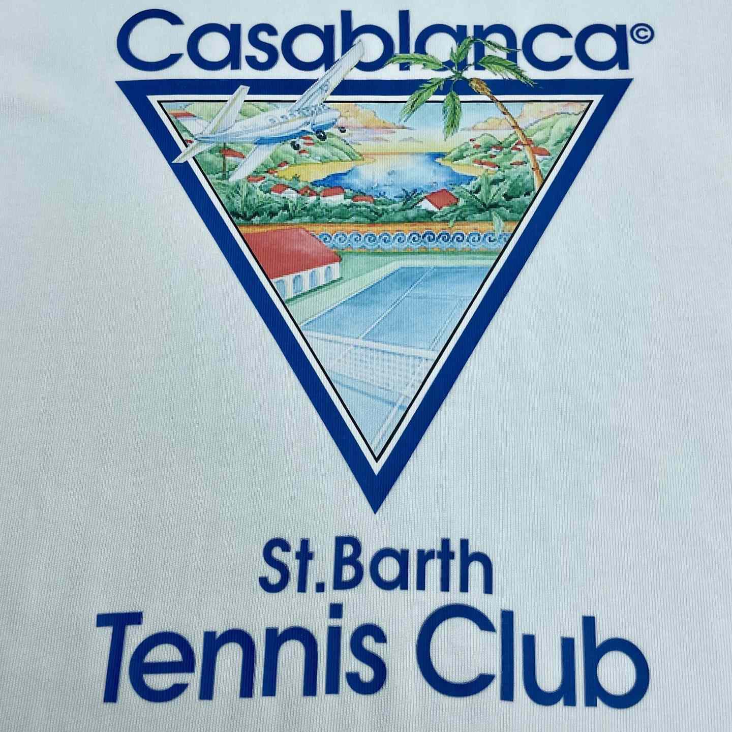 Casablanca Tennis Club Icon T-Shirt   C998 - EUR FASHION