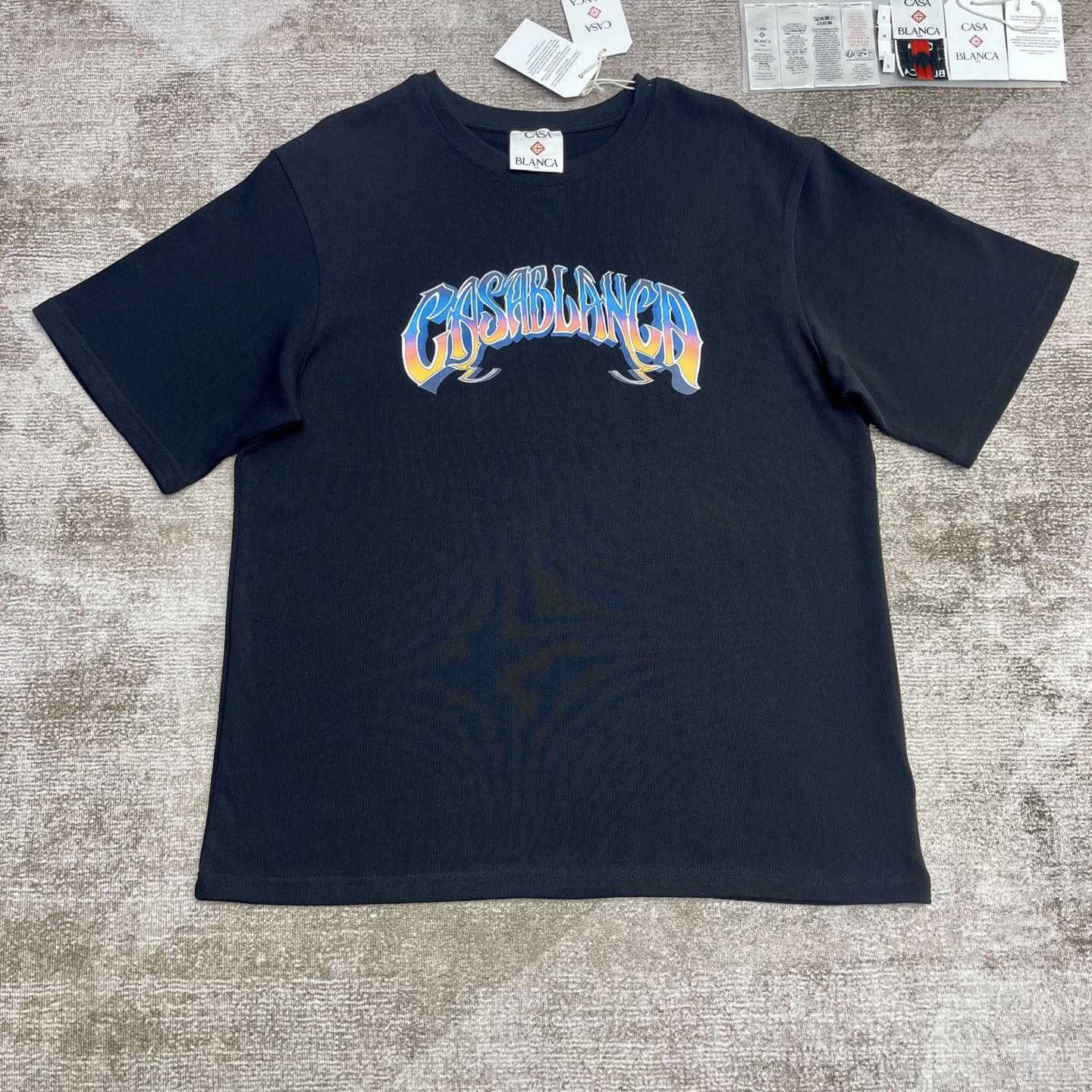 Casablanca Faded-logo T-shirt  C987 - EUR FASHION