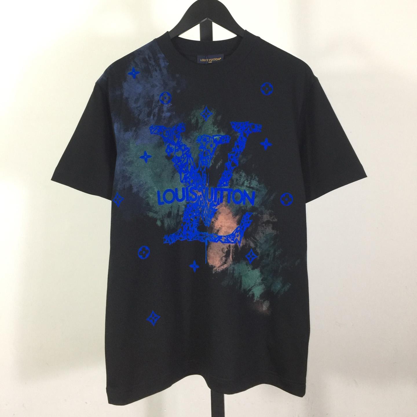 Louis Vuitton Tie - Dyed Cotton T-Shirt     - EUR FASHION