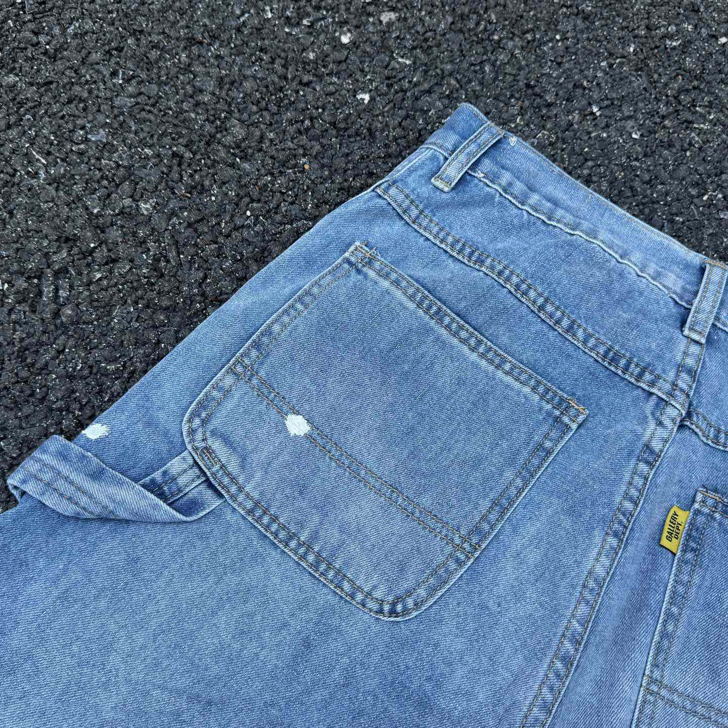 Gallery Dept. Reconstructed Denim Carpenter Shorts - EUR FASHION
