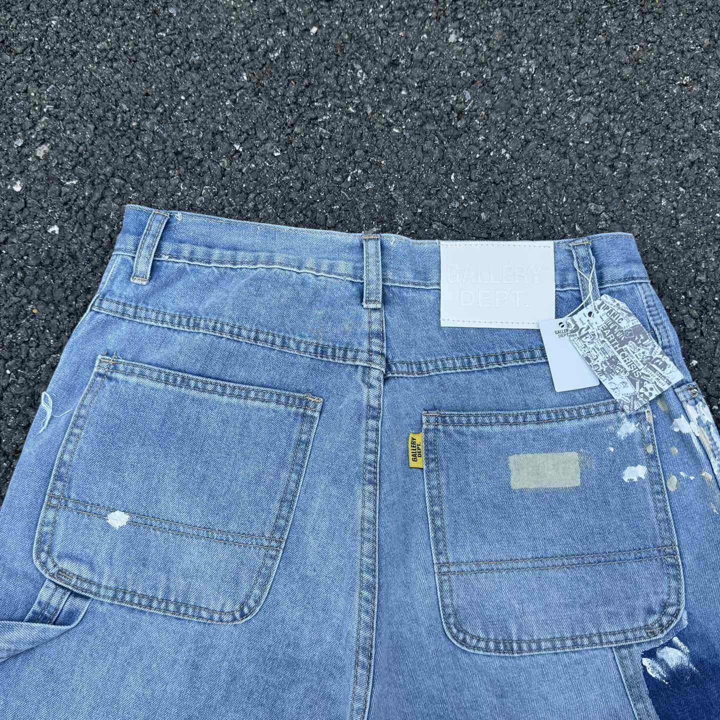 Gallery Dept. Reconstructed Denim Carpenter Shorts - EUR FASHION