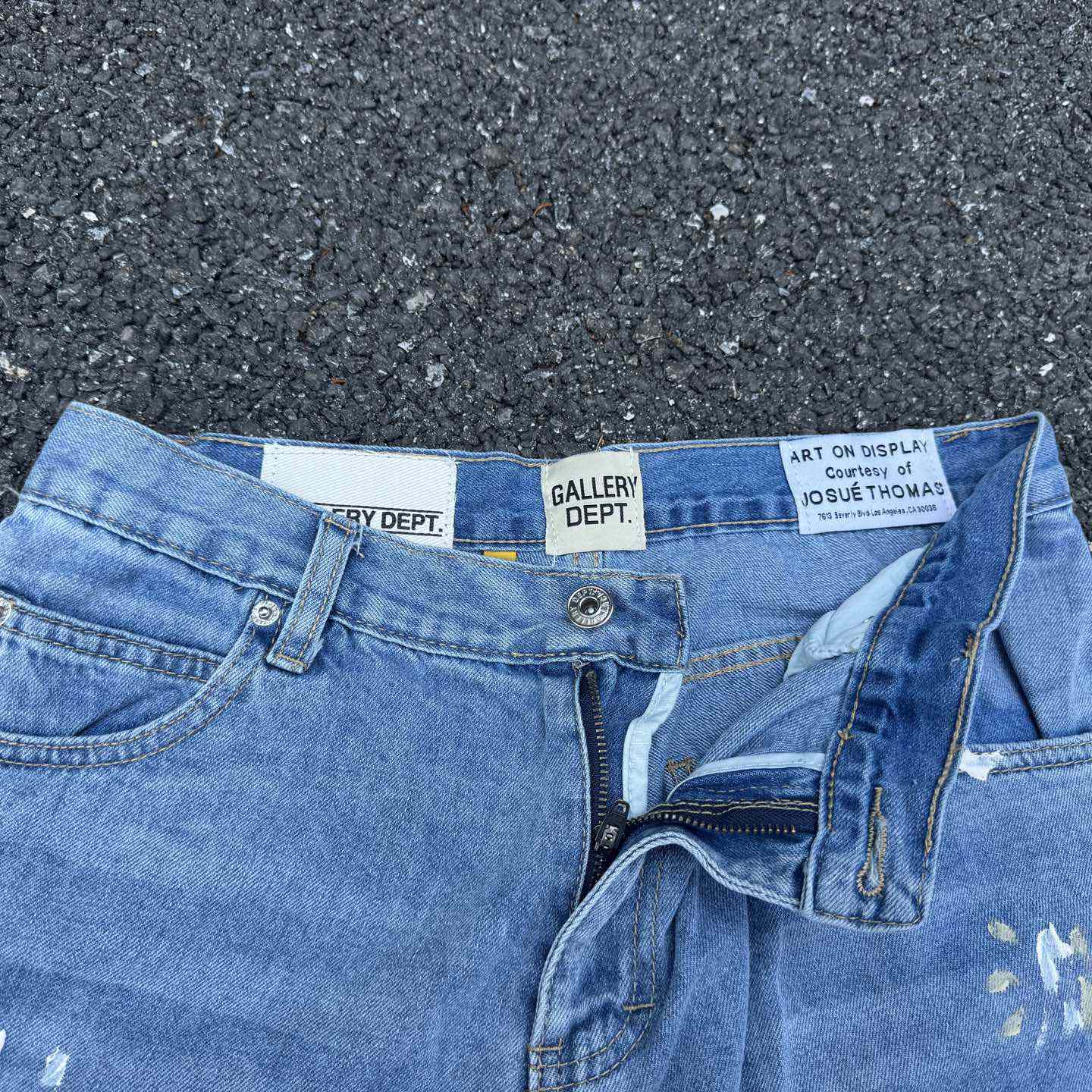Gallery Dept. Reconstructed Denim Carpenter Shorts - EUR FASHION