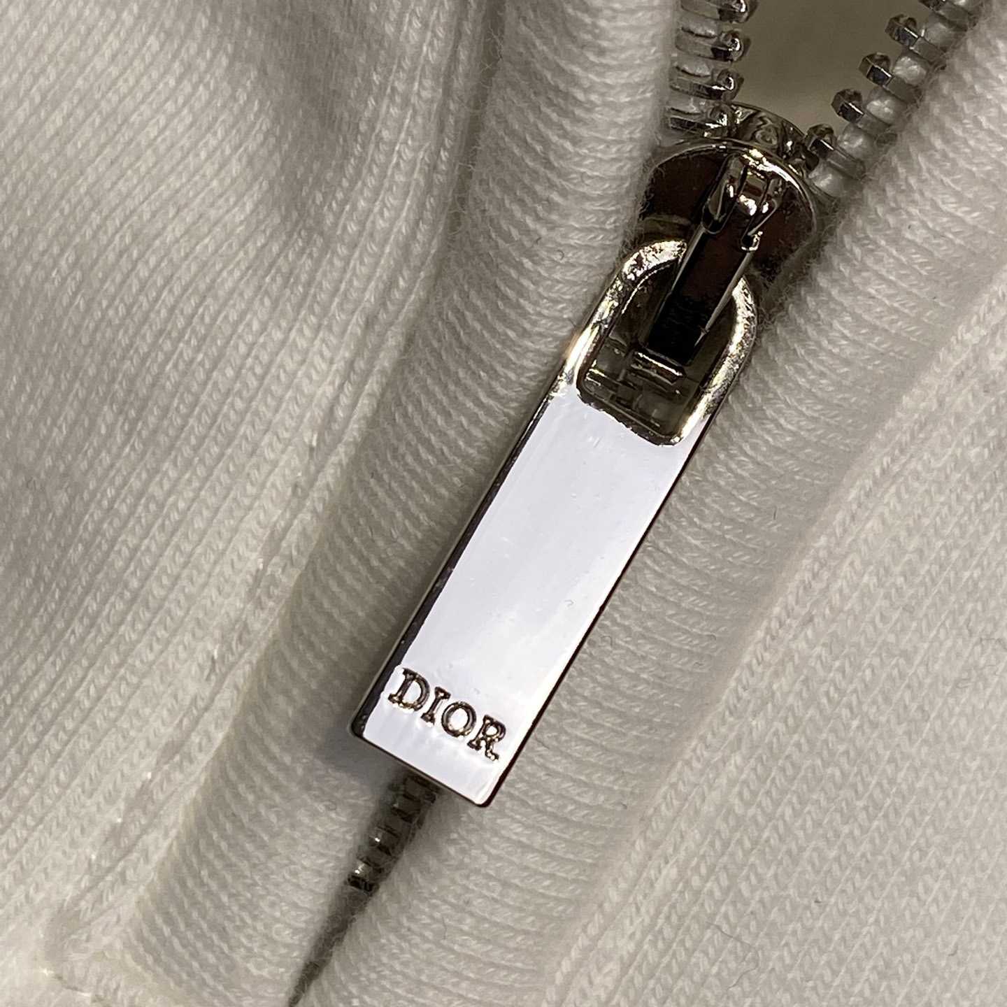 Dior Sweatshirt With Zipped Collar  - EUR FASHION