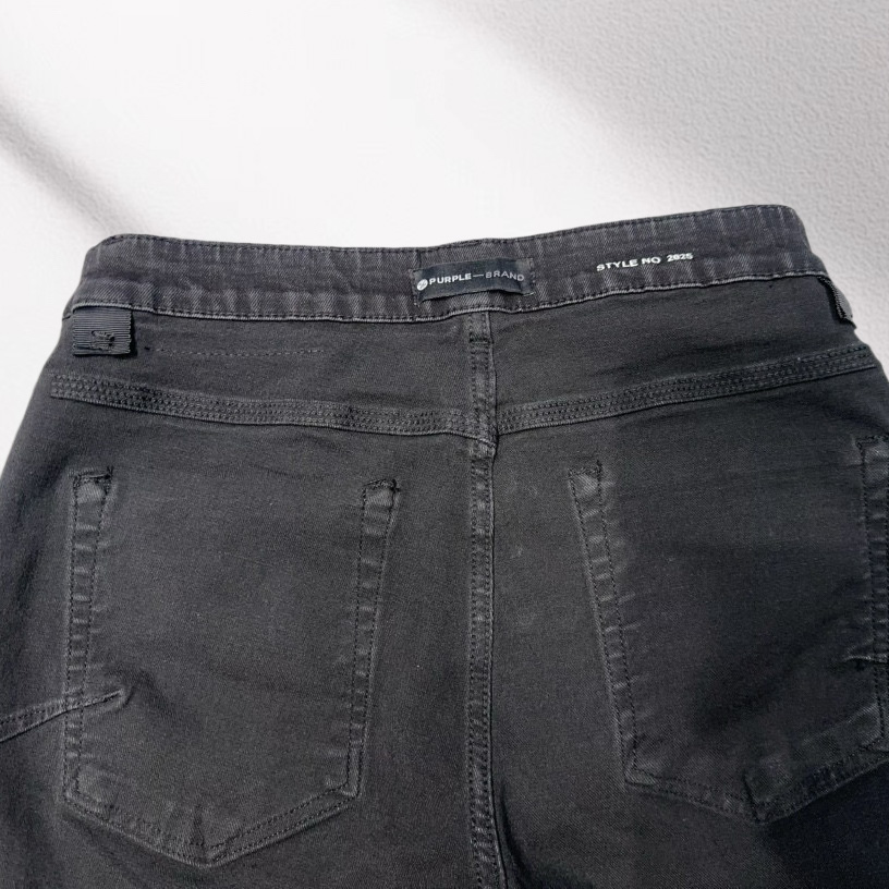 Purple-Brand Denim Shorts    6011 - EUR FASHION