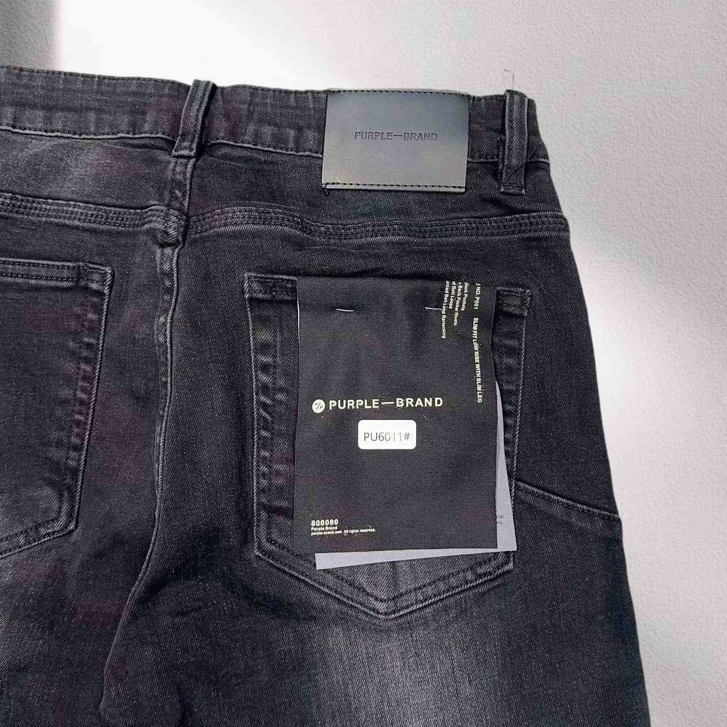 Purple-Brand Denim Shorts    6011 - EUR FASHION