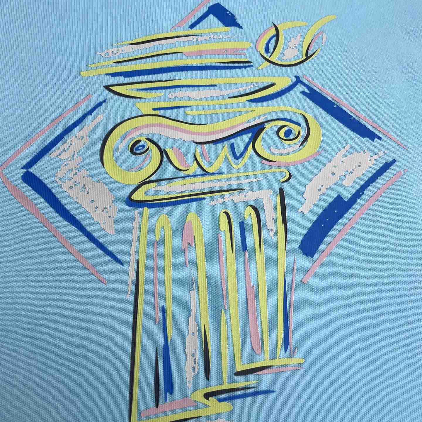 Casablanca Diamond Column-print T-shirt   C945 - EUR FASHION