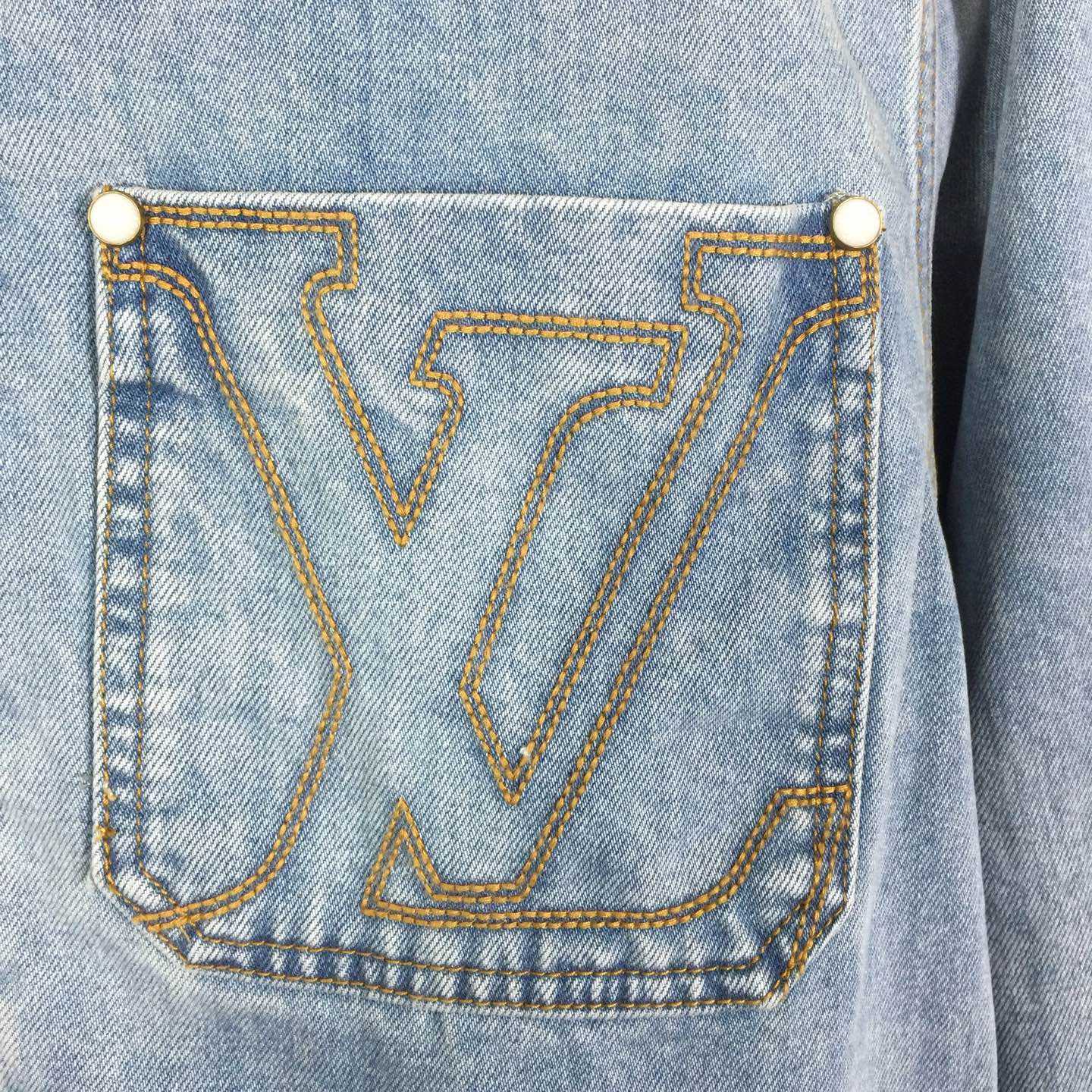 Louis Vuitton Workwear LV Denim Jacket 1AGTF7 - EUR FASHION