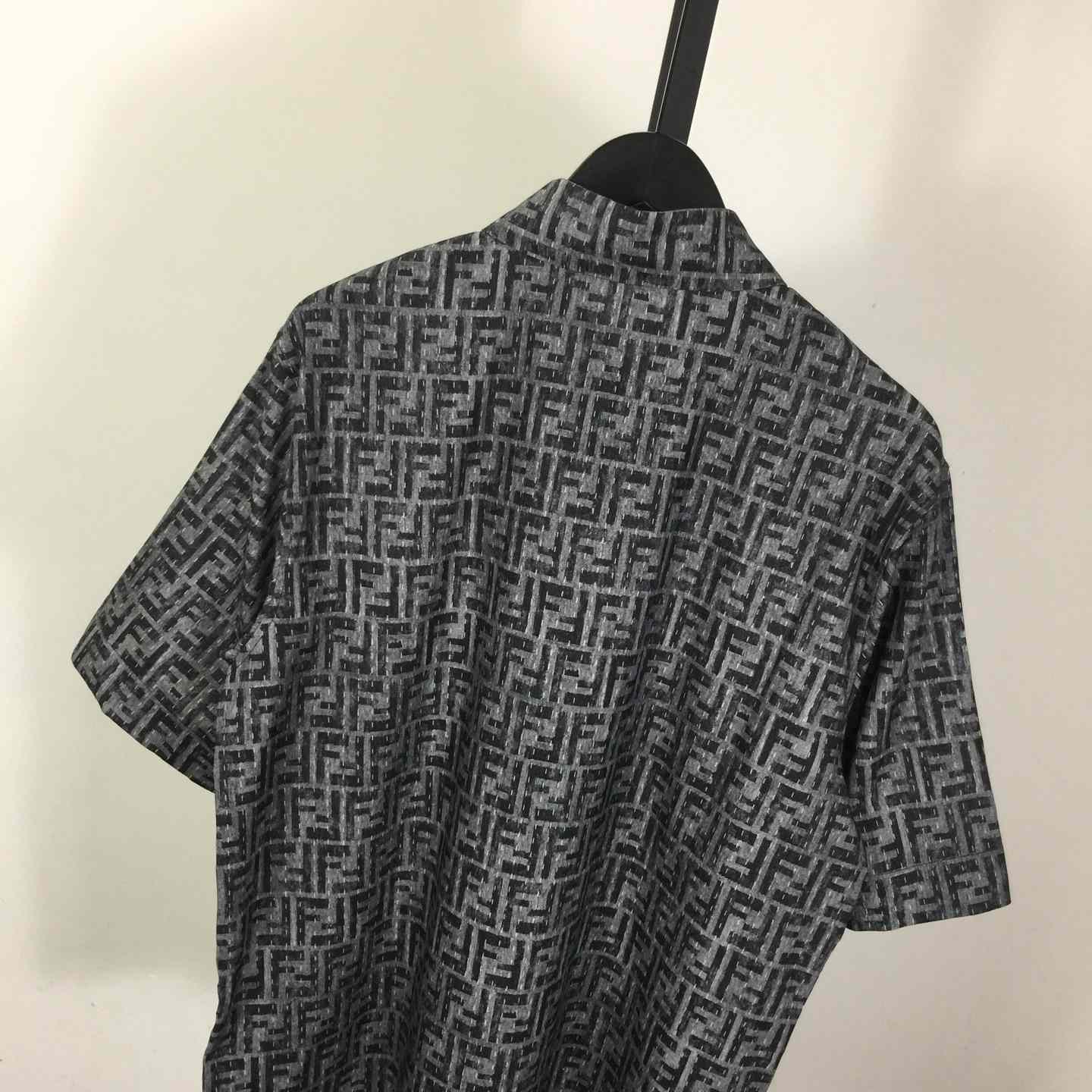 Fendi Allover Logo Printed Shirt - EUR FASHION