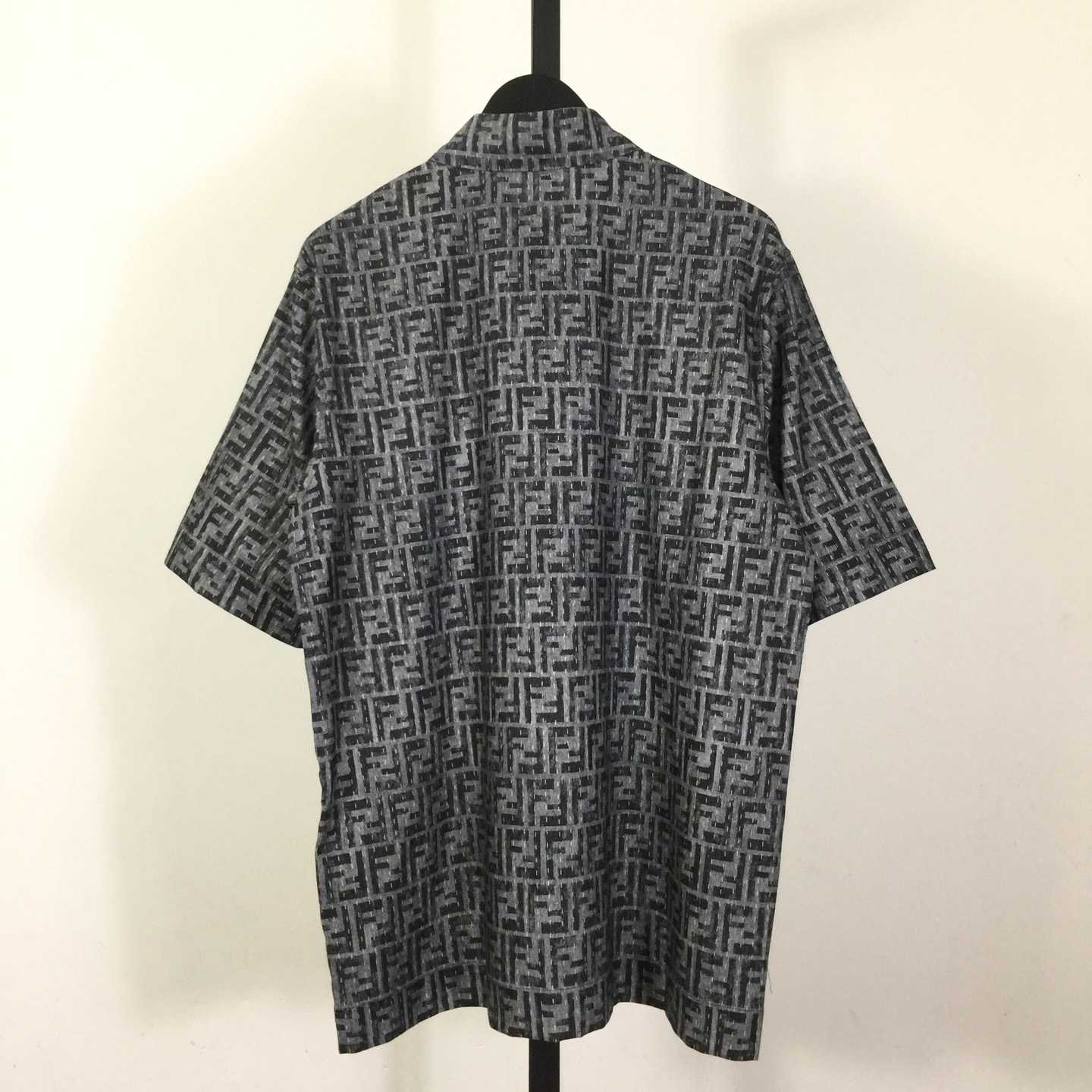 Fendi Allover Logo Printed Shirt - EUR FASHION