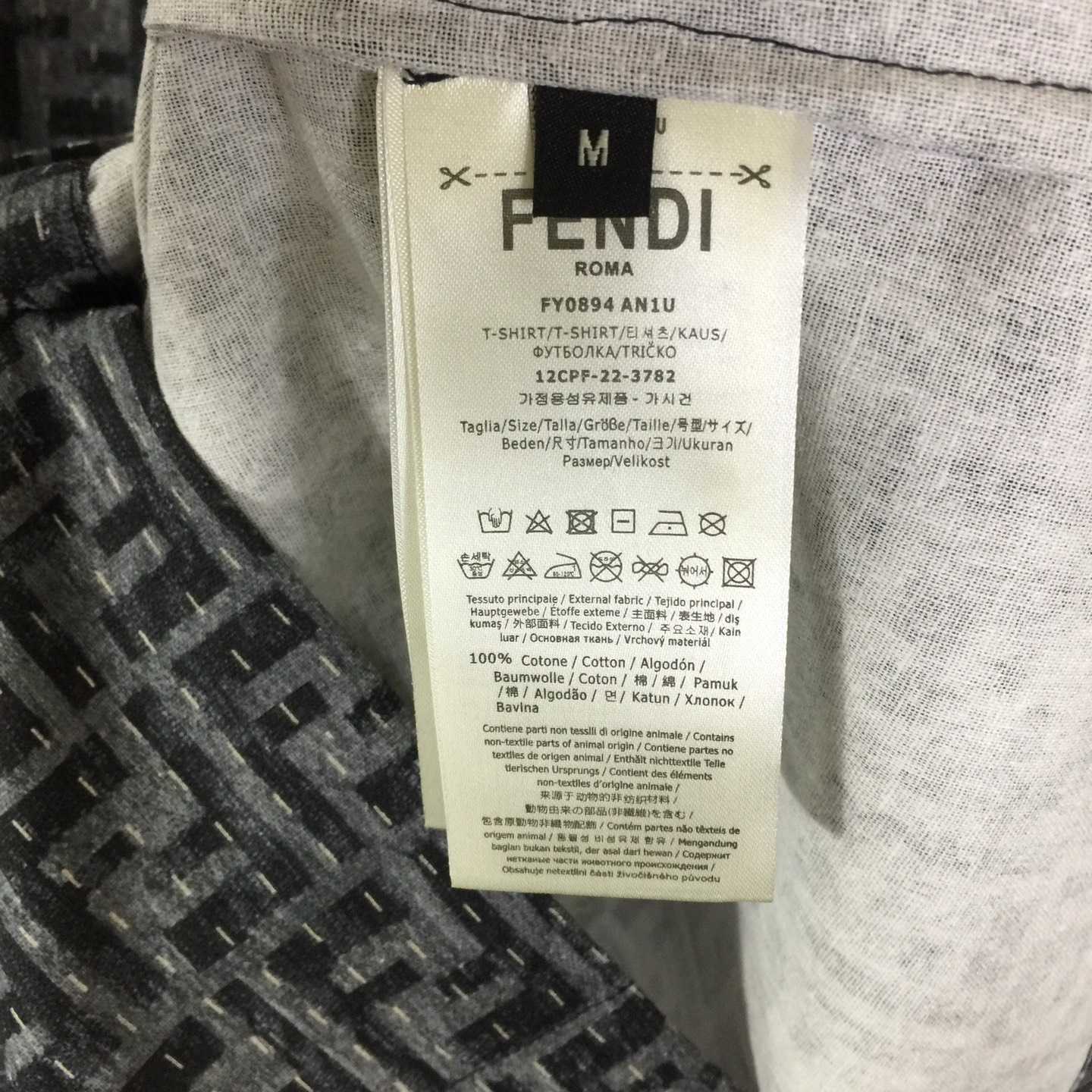Fendi Allover Logo Printed Shirt - EUR FASHION