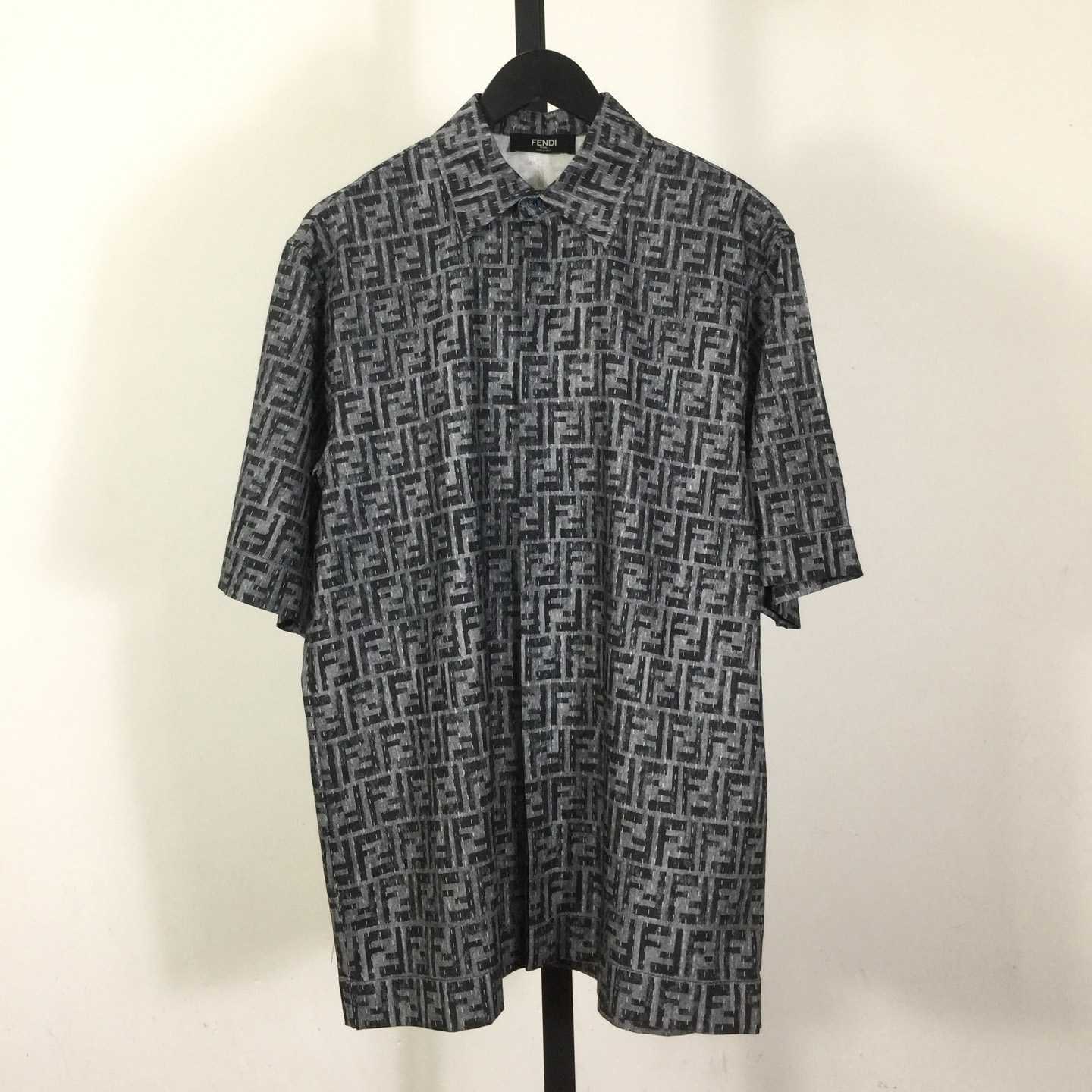 Fendi Allover Logo Printed Shirt - EUR FASHION