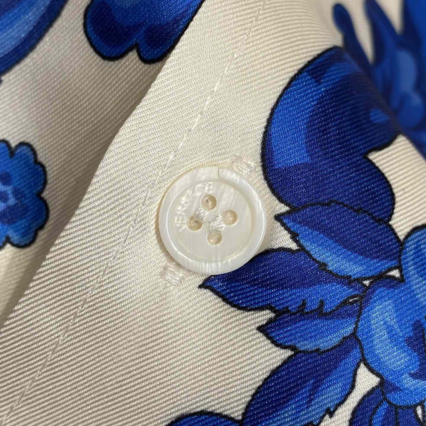 Versace Cameo Silk Shirt And Short - EUR FASHION