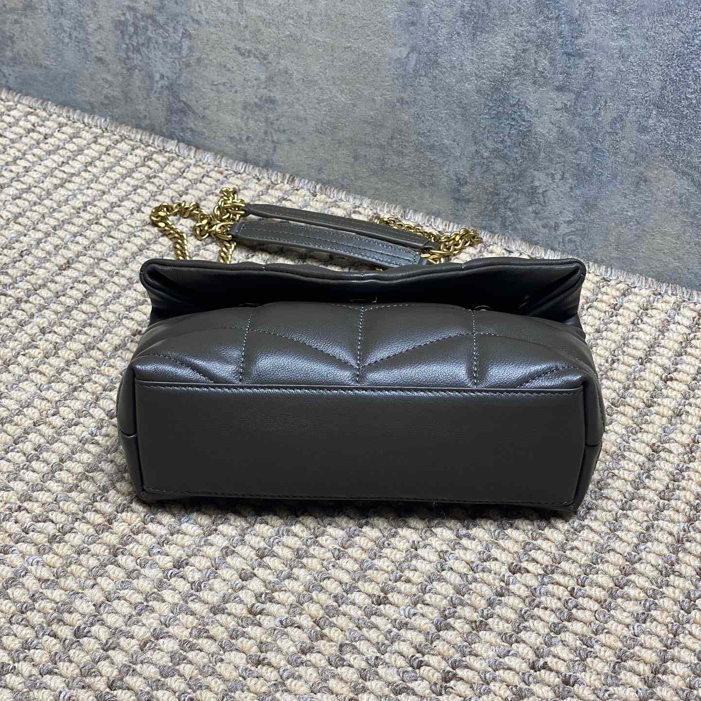 Saint Laurent Toy Puffer In Nappa Leather - EUR FASHION
