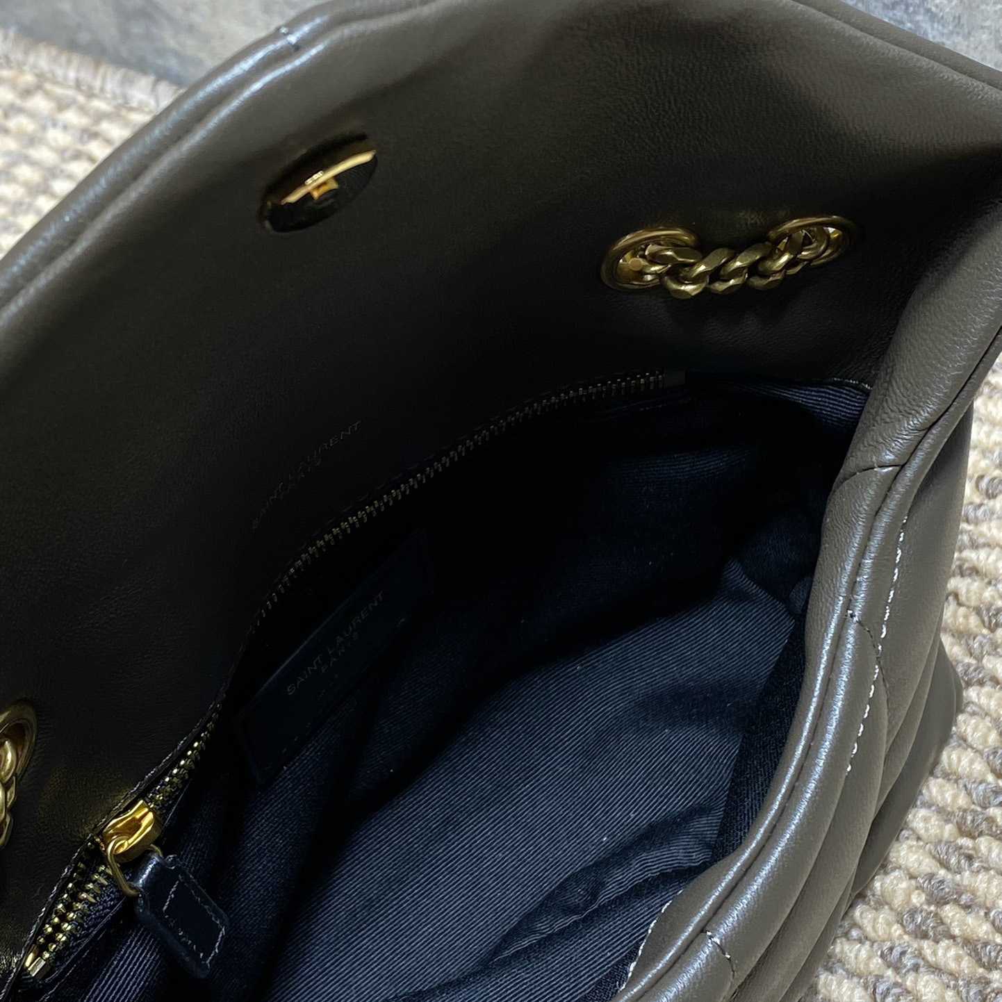 Saint Laurent Toy Puffer In Nappa Leather - EUR FASHION