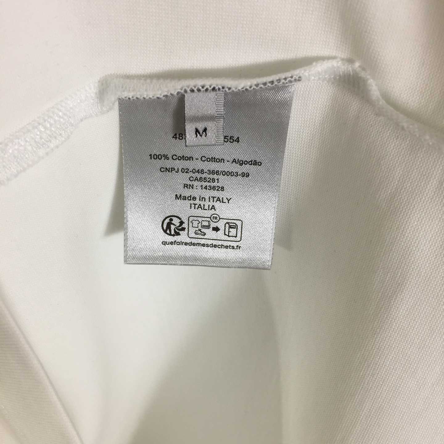 Dior Logo Cotton T-Shirt  - EUR FASHION