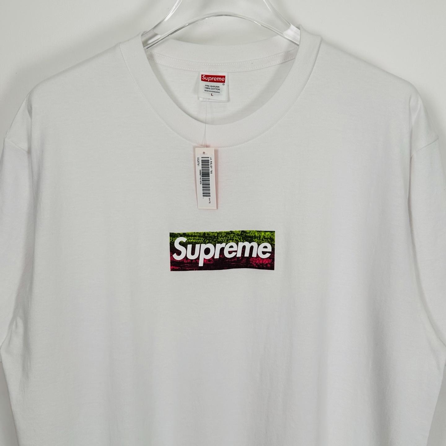 Supreme Los Angeles Fire Relief Box Logo Tee - EUR FASHION