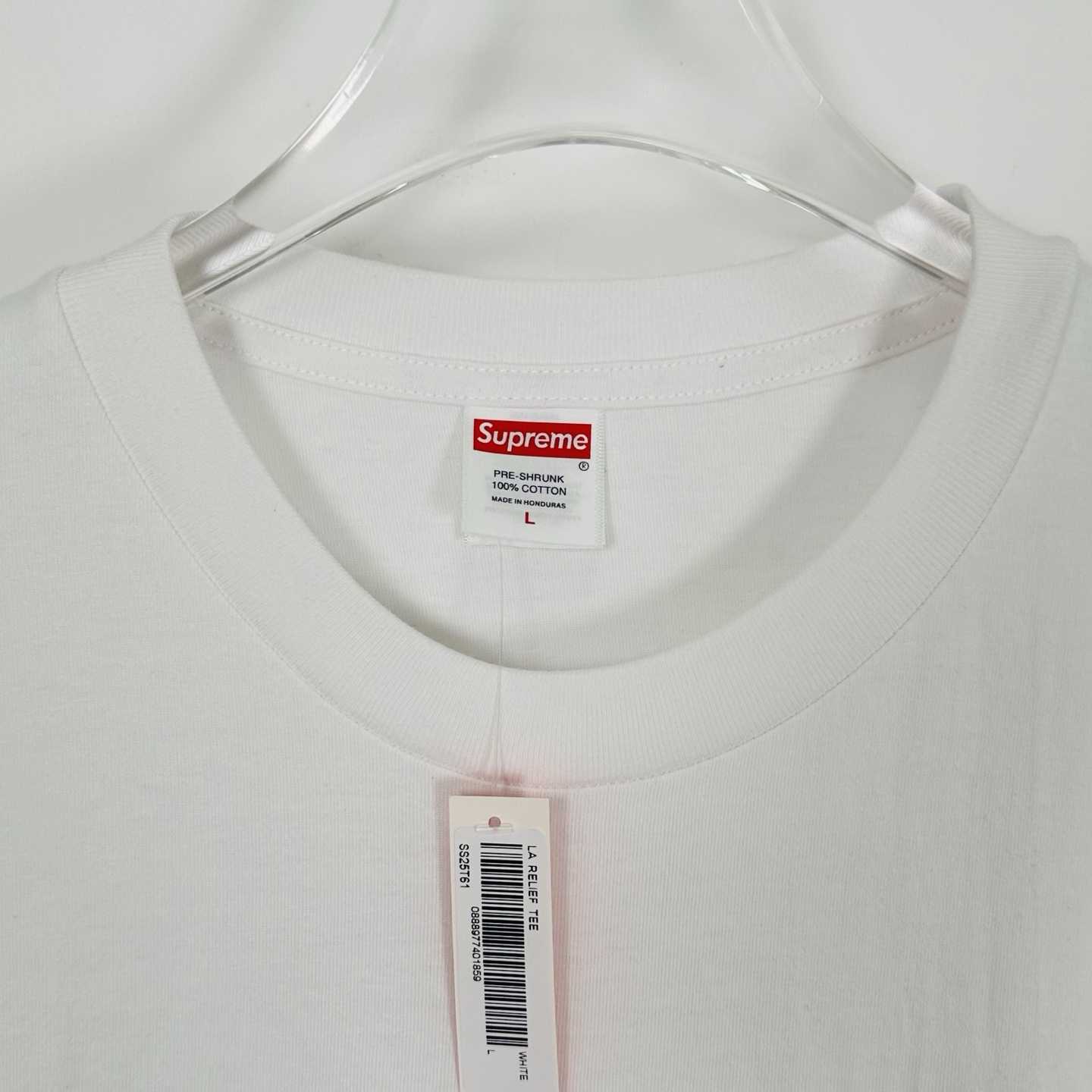 Supreme Los Angeles Fire Relief Box Logo Tee - EUR FASHION
