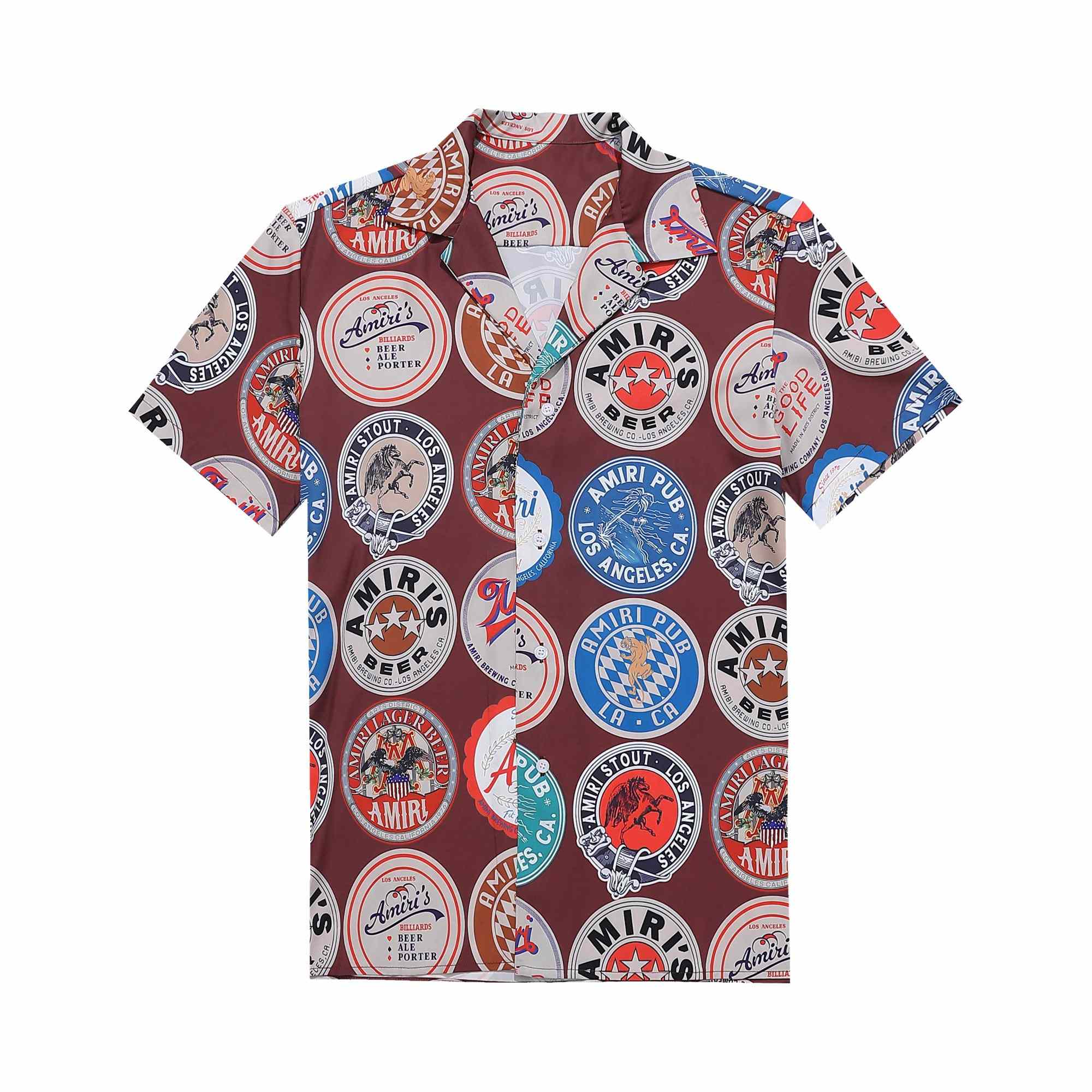 Amiri Silk Shirt And Short - EUR FASHION