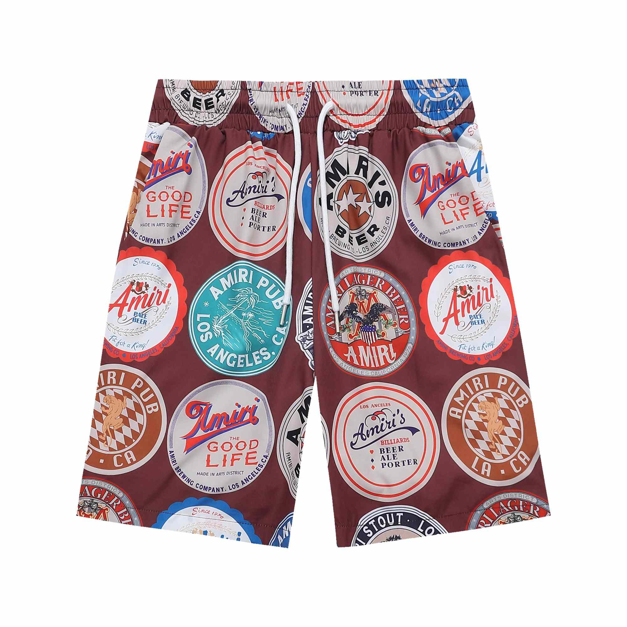 Amiri Silk Shirt And Short - EUR FASHION
