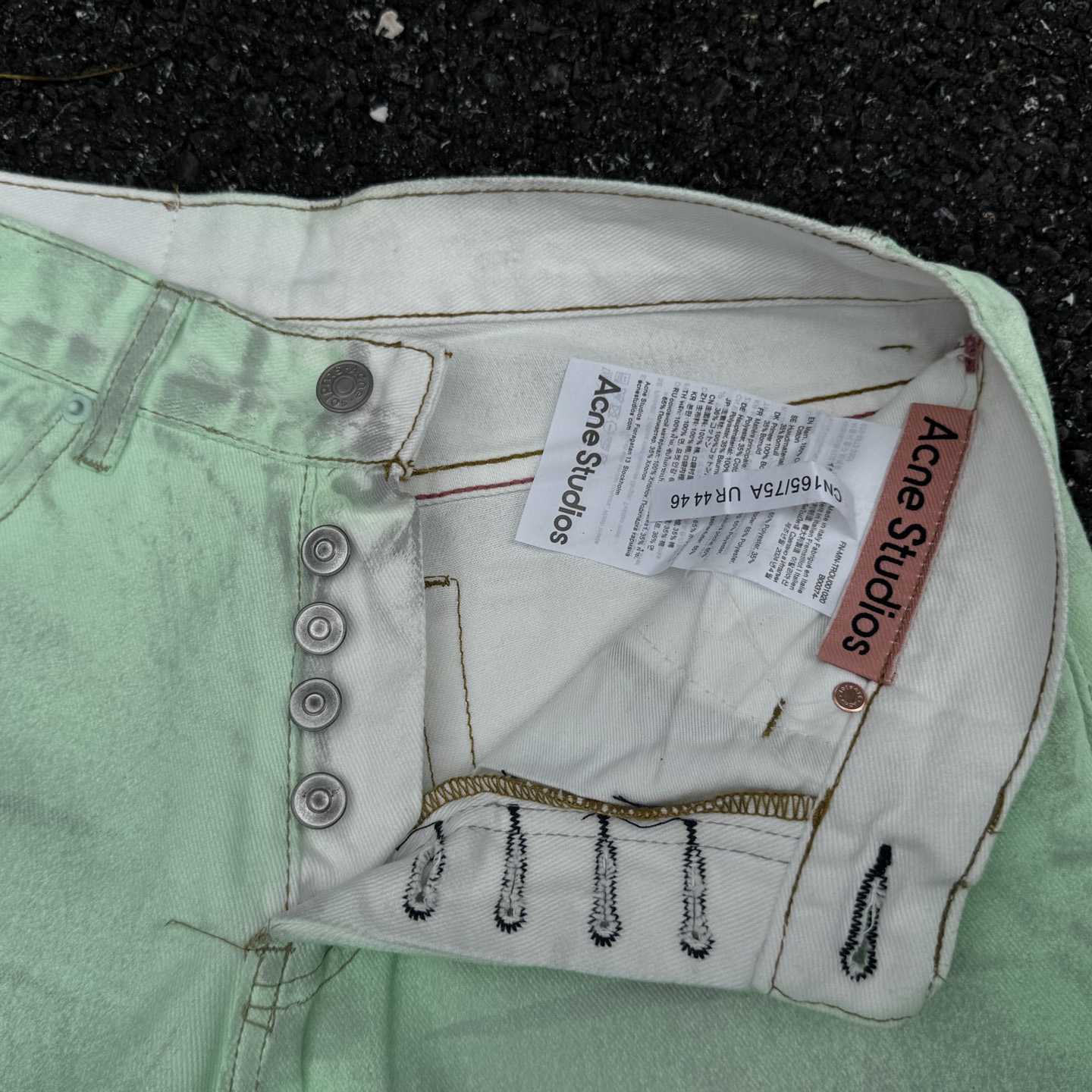 Acne Studios Loose Fit Jeans - 1981M - EUR FASHION