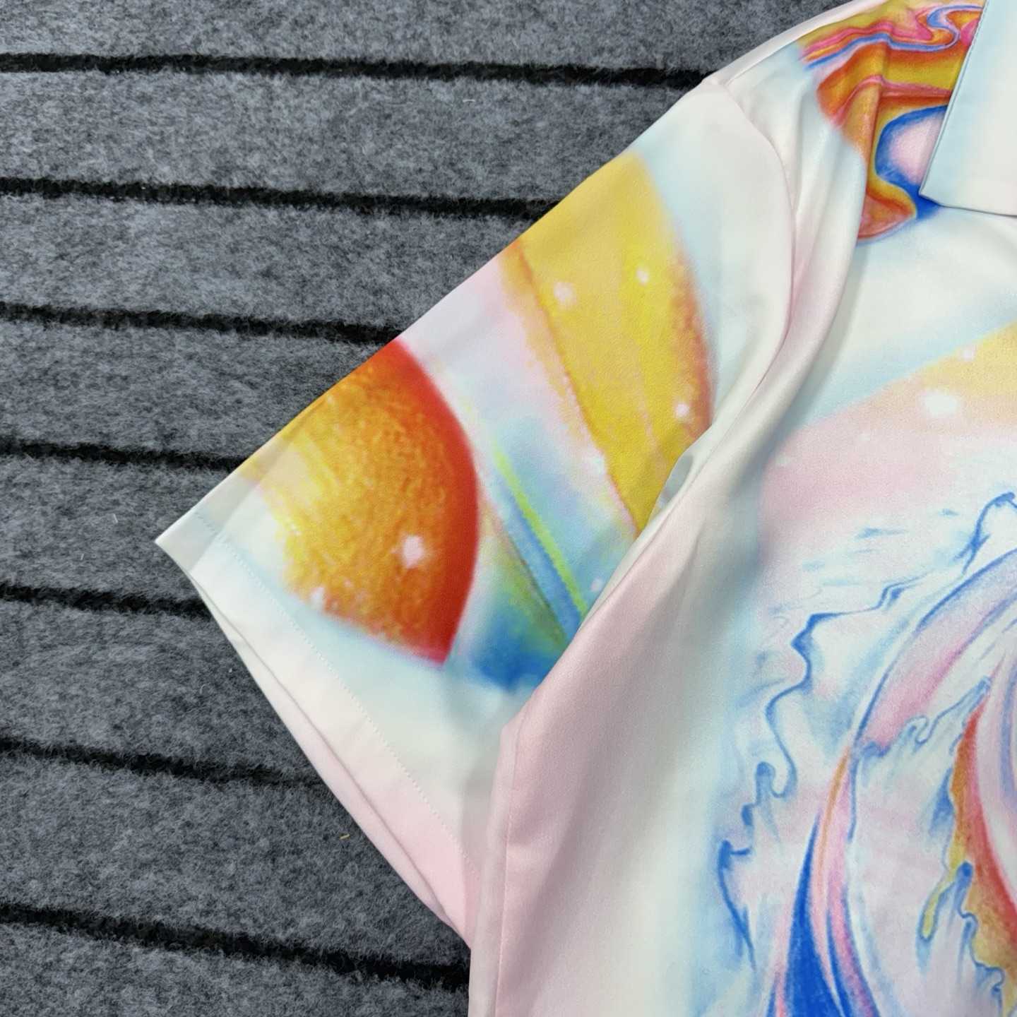 Casablanca Psychedelic Nirvana Swim Shirt - EUR FASHION