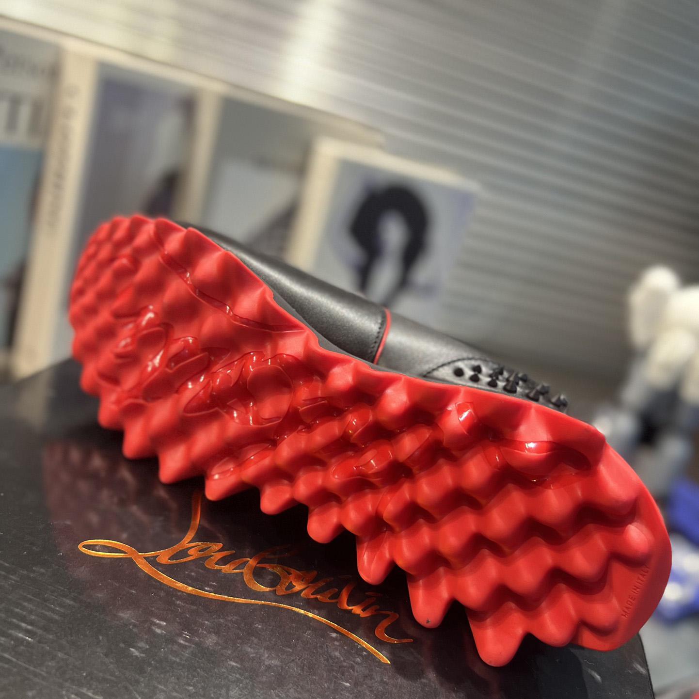 Christian Louboutin Sharkyloub SP Spikes Sneakers  - EUR FASHION
