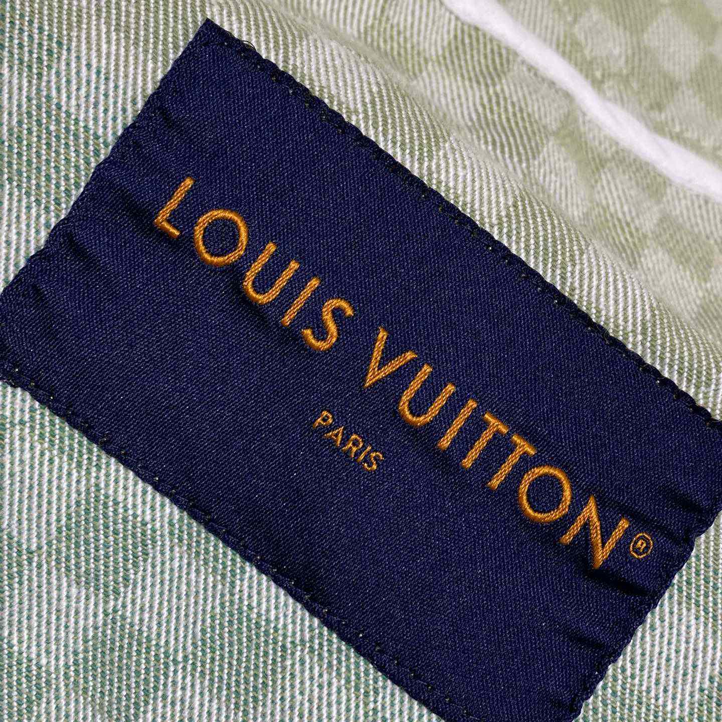 Louis Vuitton Damier Gradient Jacquard Denim Jacket   1AGTF1 - EUR FASHION