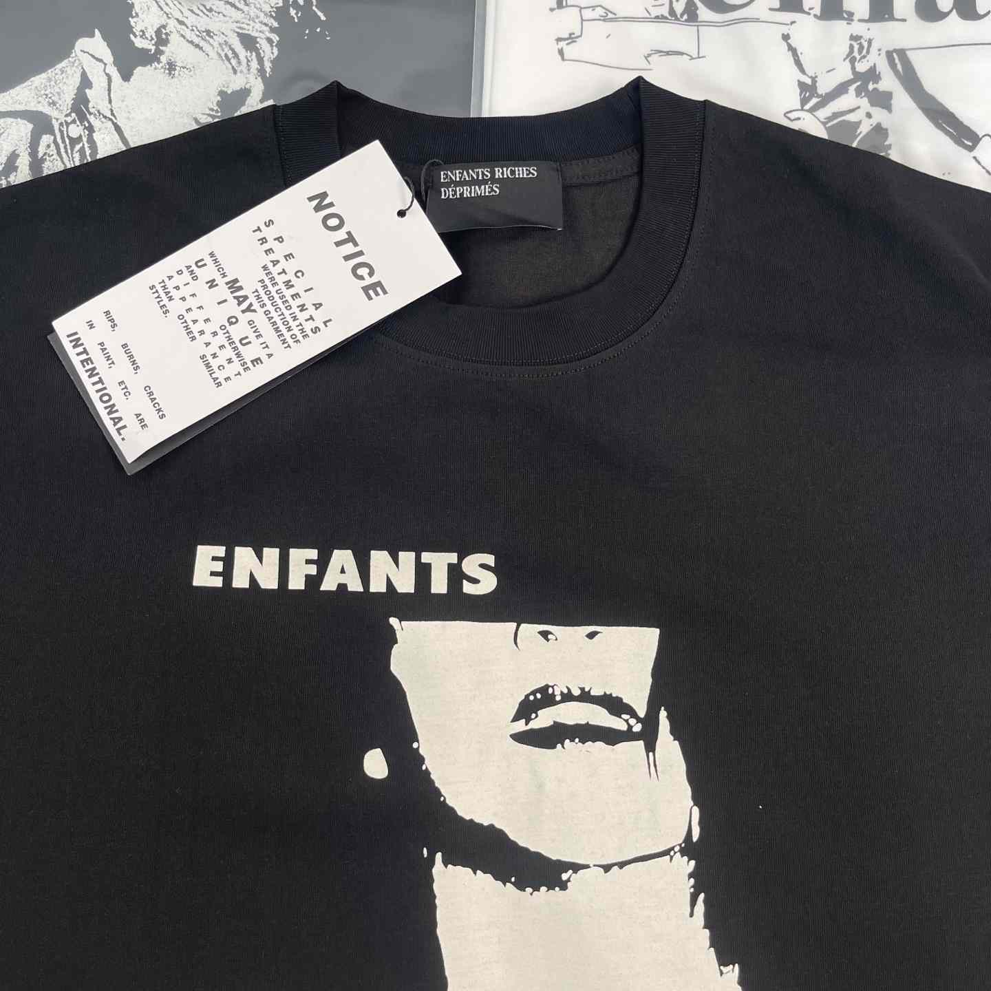 Enfants Riches Déprimés The Lydia T-Shirt 'Faded Black/White' - EUR FASHION