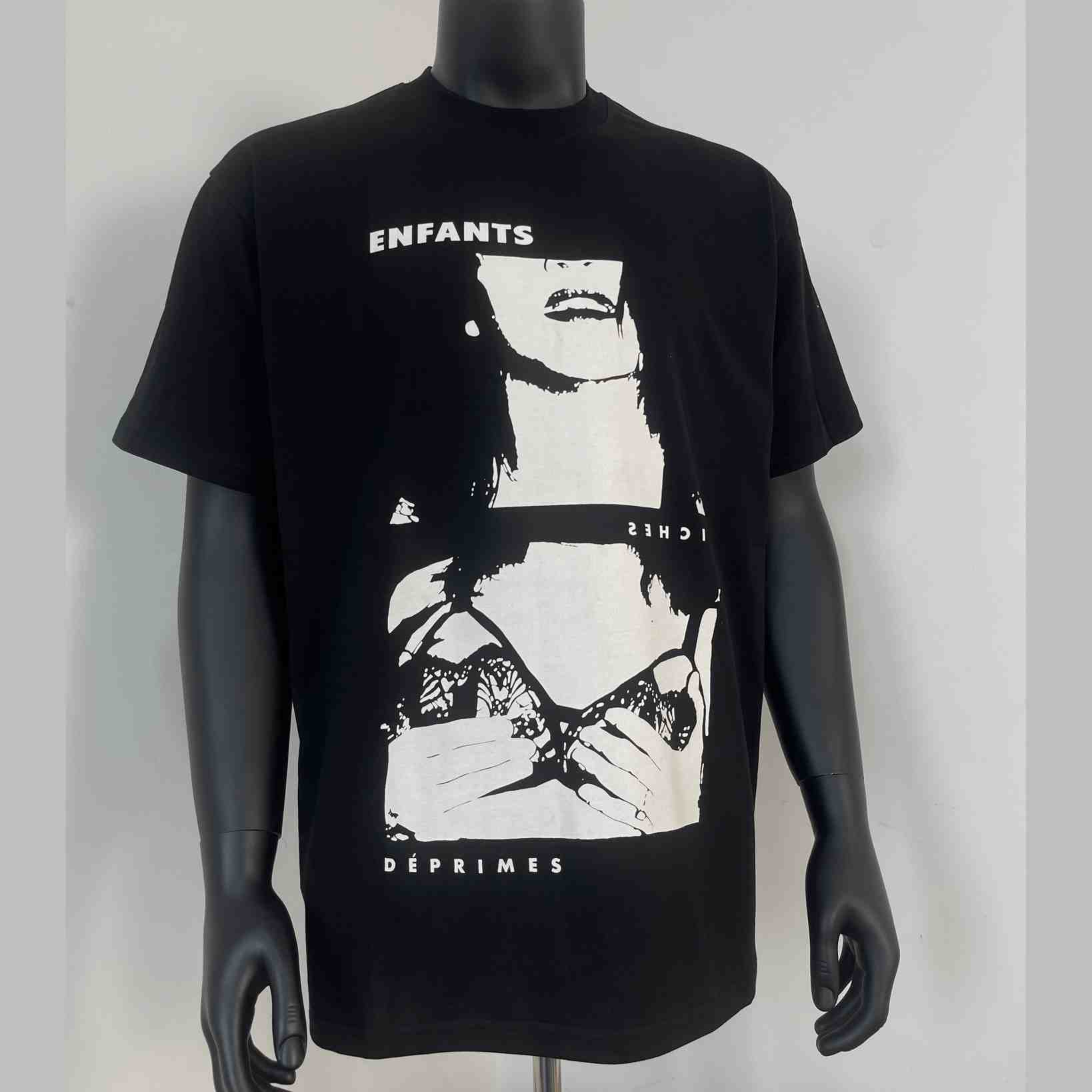 Enfants Riches Déprimés The Lydia T-Shirt 'Faded Black/White' - EUR FASHION