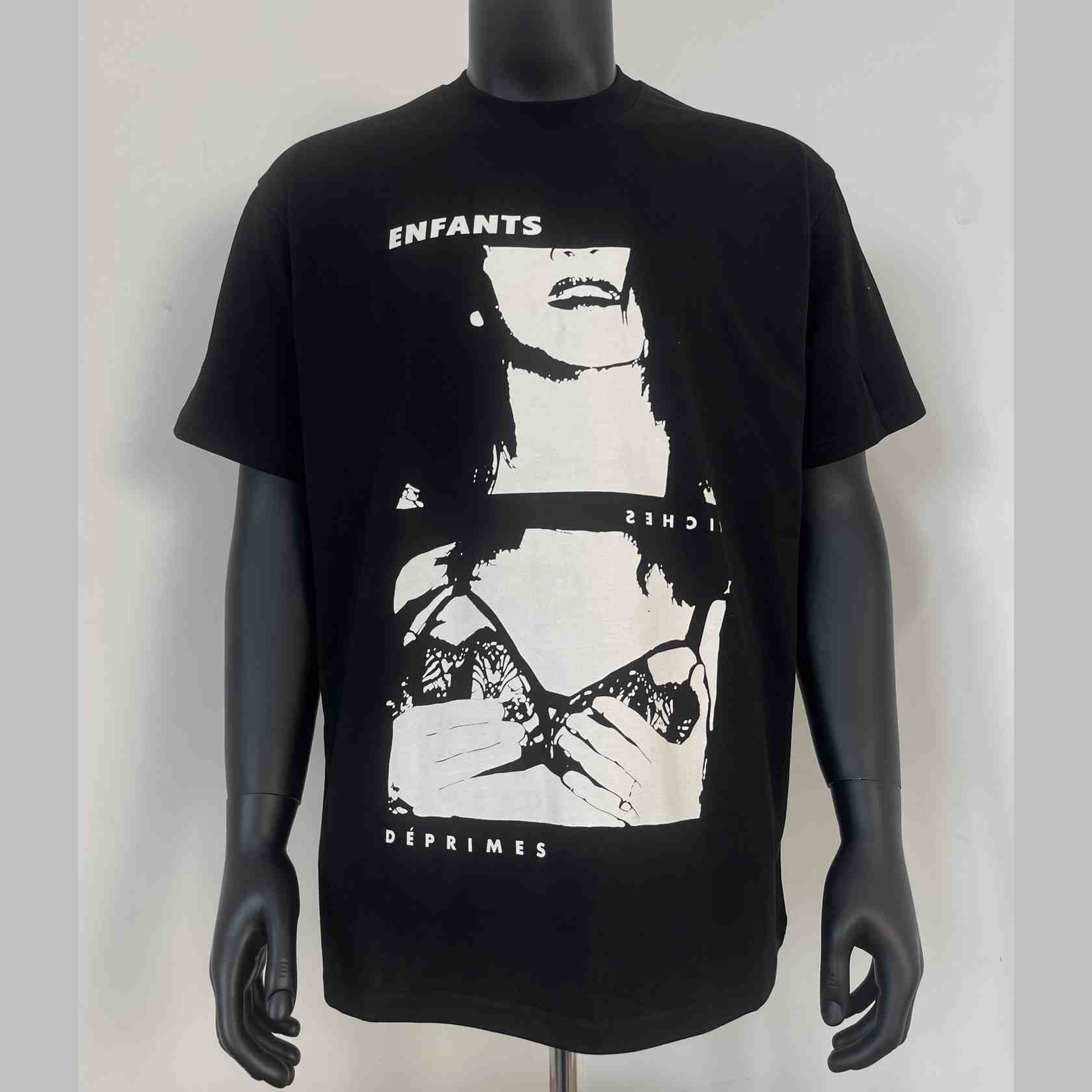 Enfants Riches Déprimés The Lydia T-Shirt 'Faded Black/White' - EUR FASHION